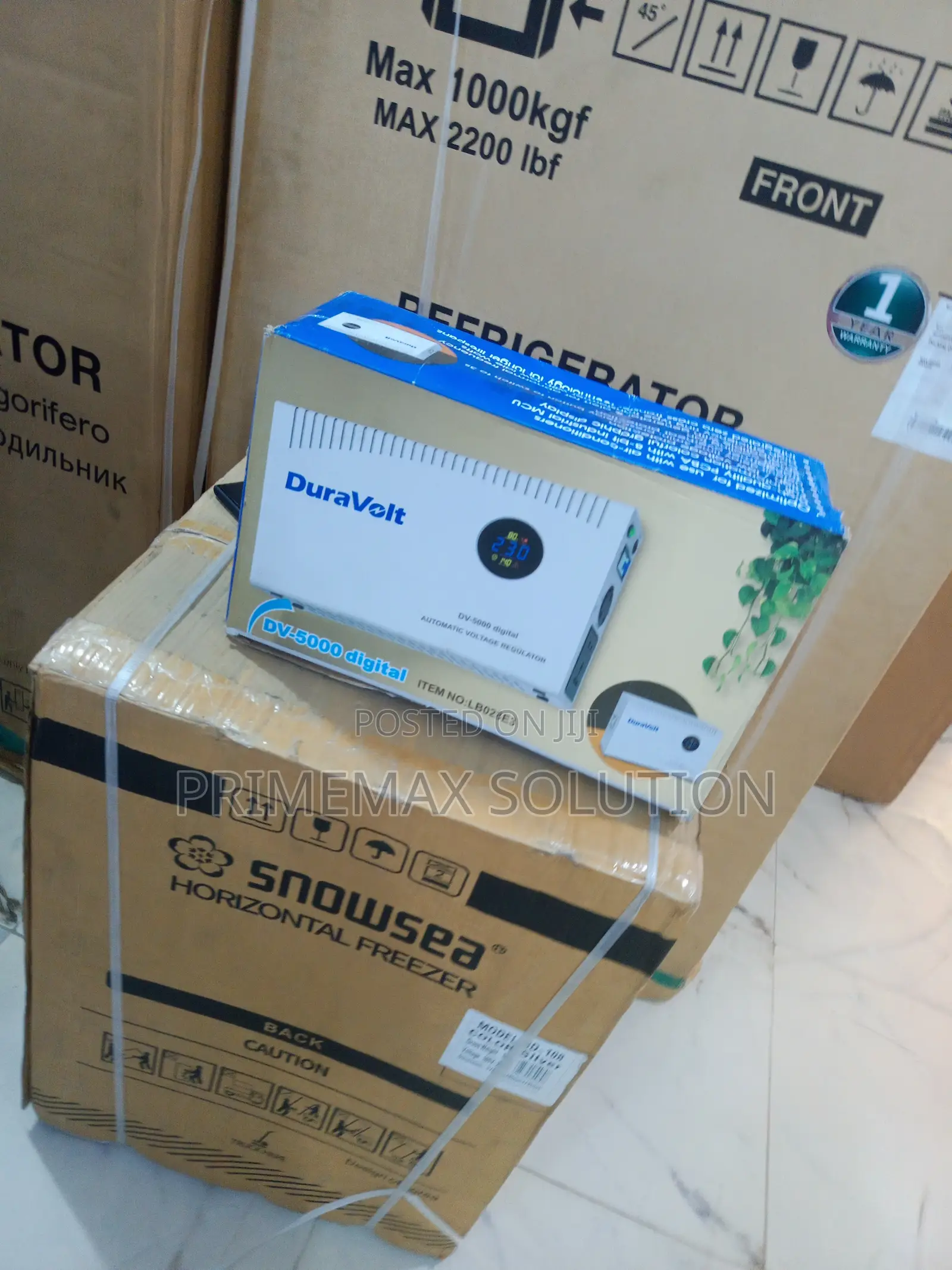 Duravolt Dv-5000 – 5000w Power Stabilizer With Led Indicators