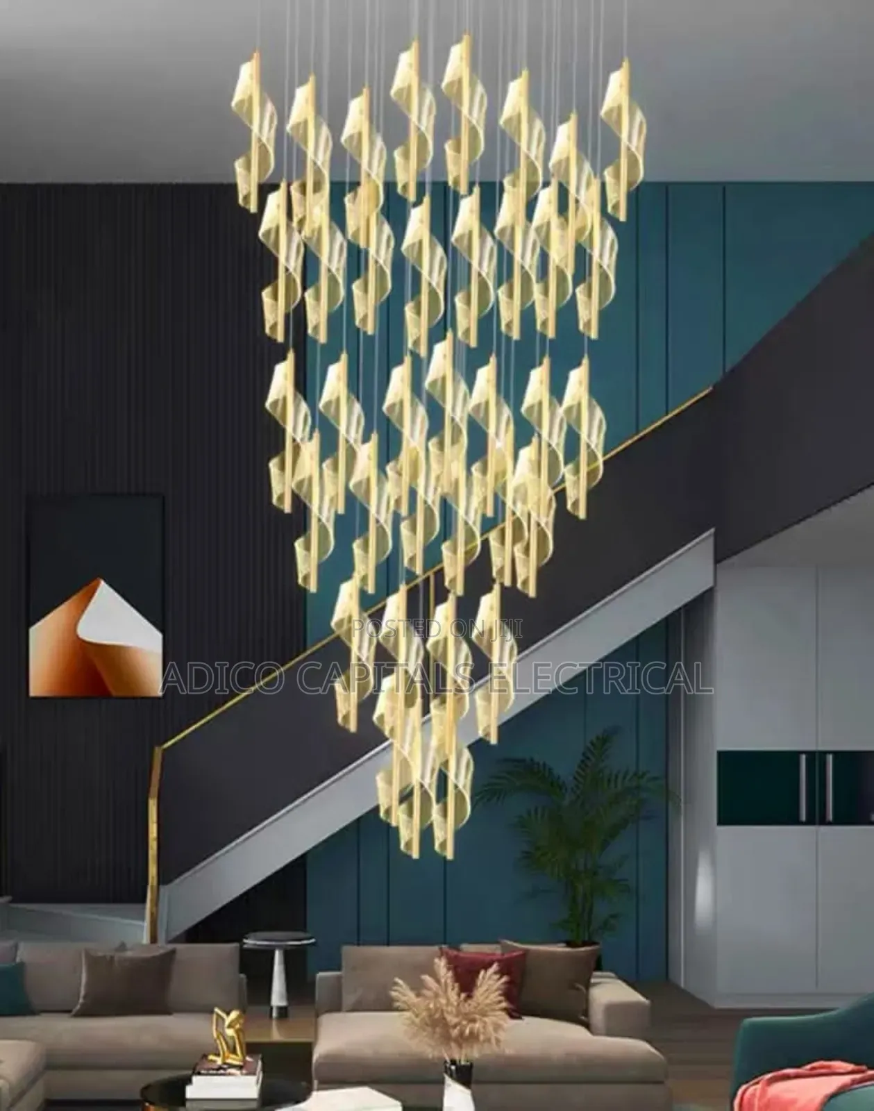 Led Drop Chandelier Light
