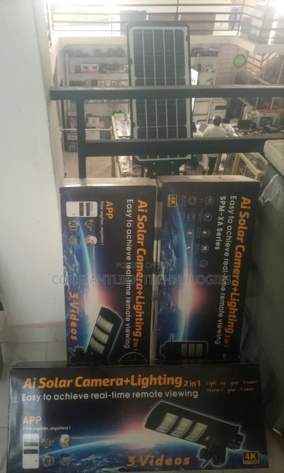Ai Solar Camera + Lighting SPM-Xa Series
