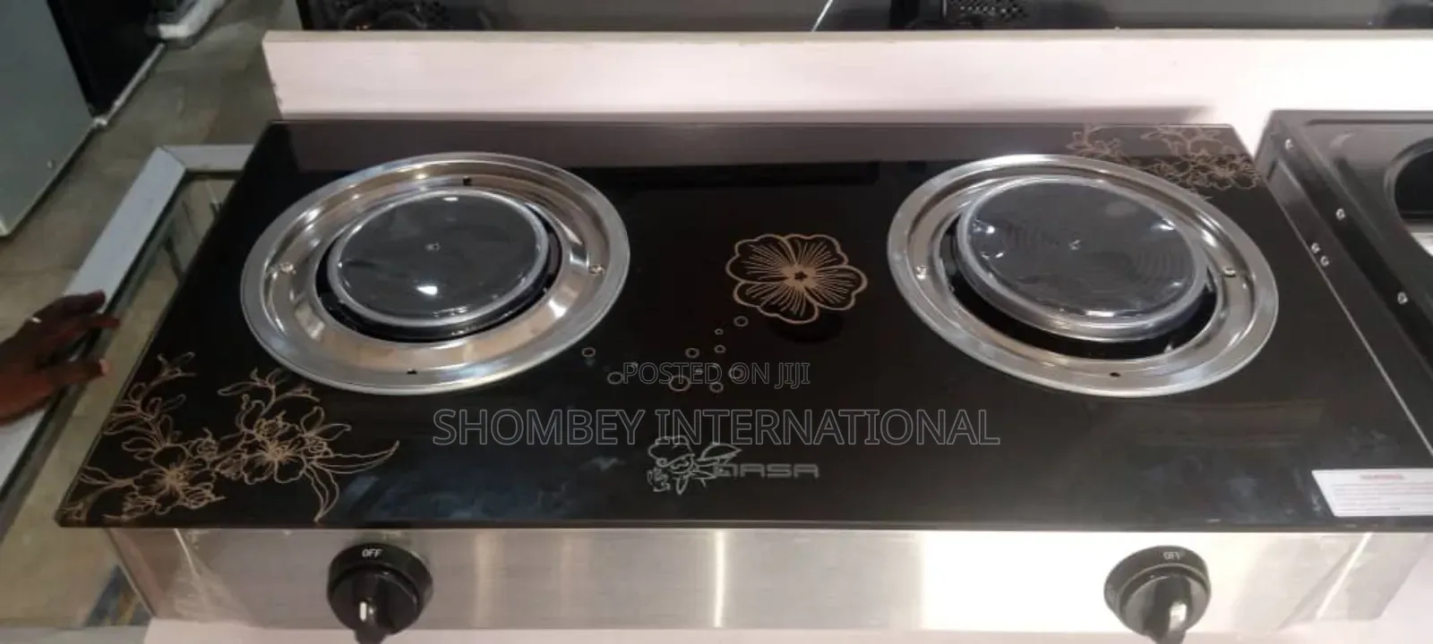 Qasa 2 Burners Infrared Table Top Gas Cooker