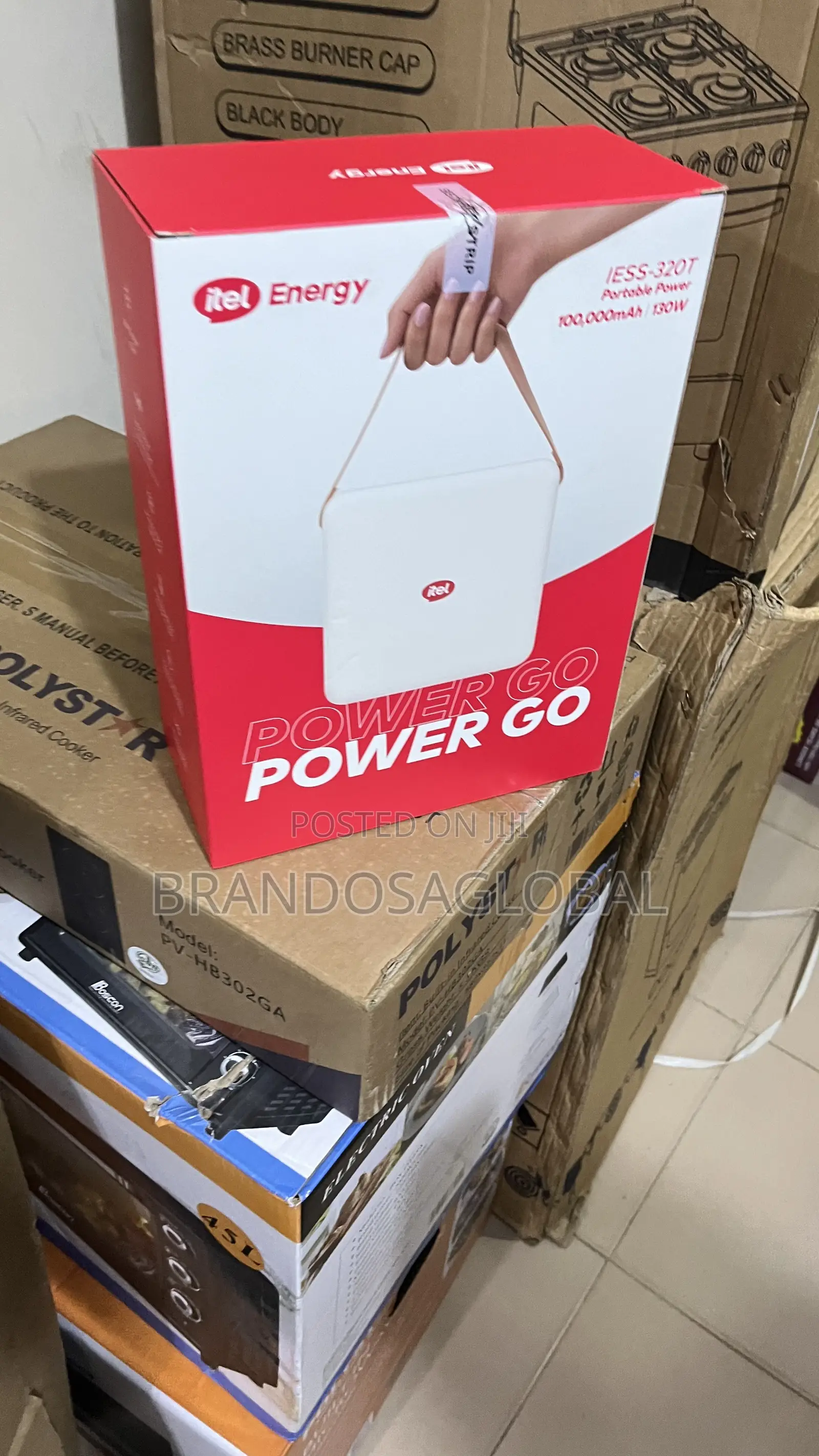 Itel Portable Power 100,000mah/130w (Iess-320t) Efficient Power Bank
