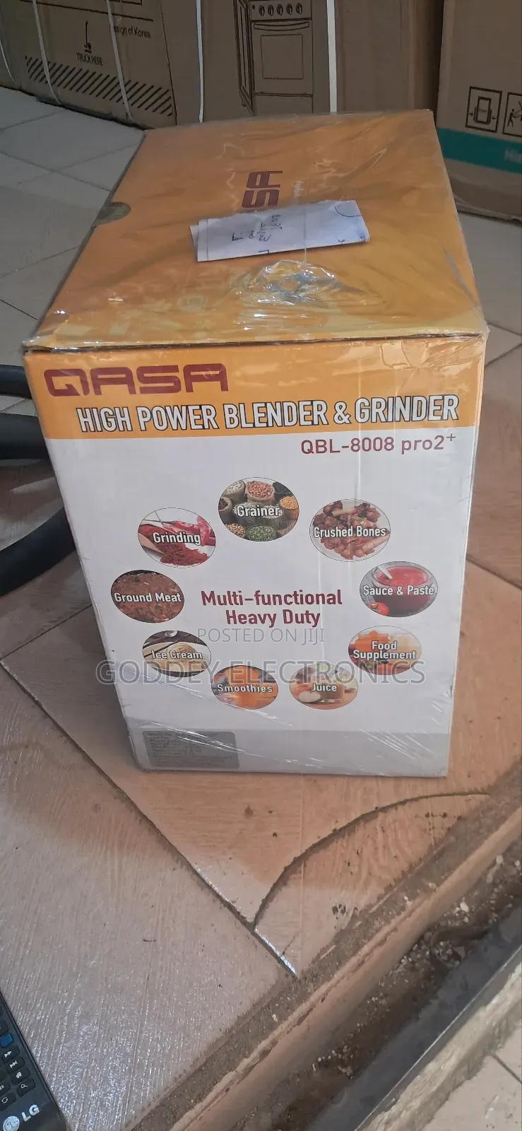 Gasa High Power Blender and Grinder Model QBL 8008 Pro2