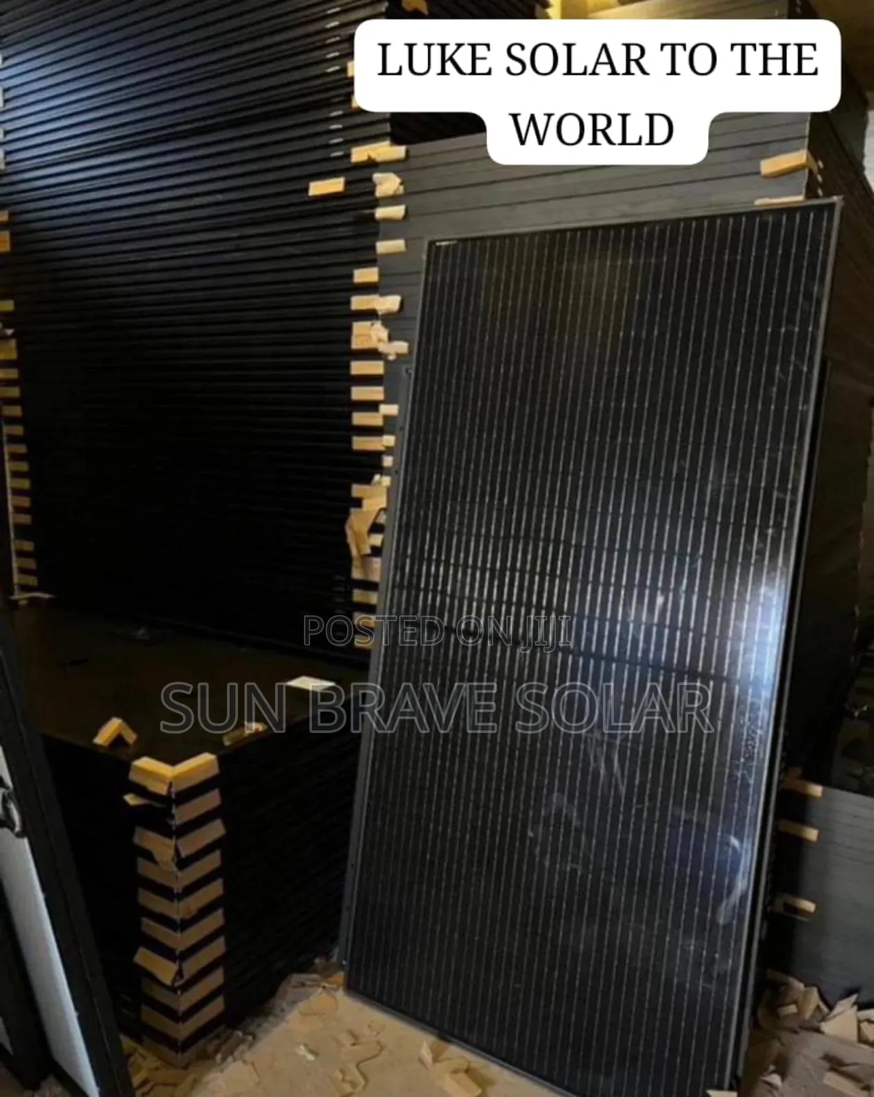 500w All Black Mono Solar Panels  Very Much Avaliable Now