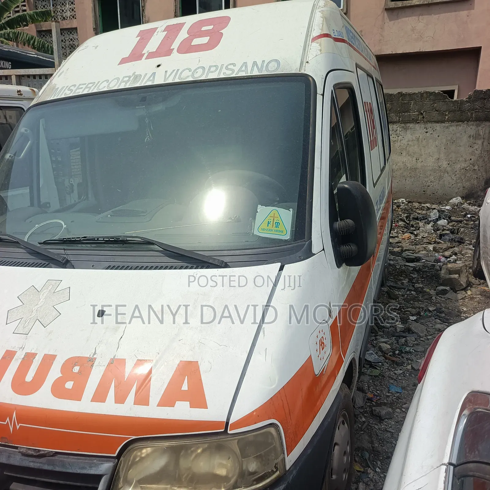 Fiat Ducato 2000 Orange