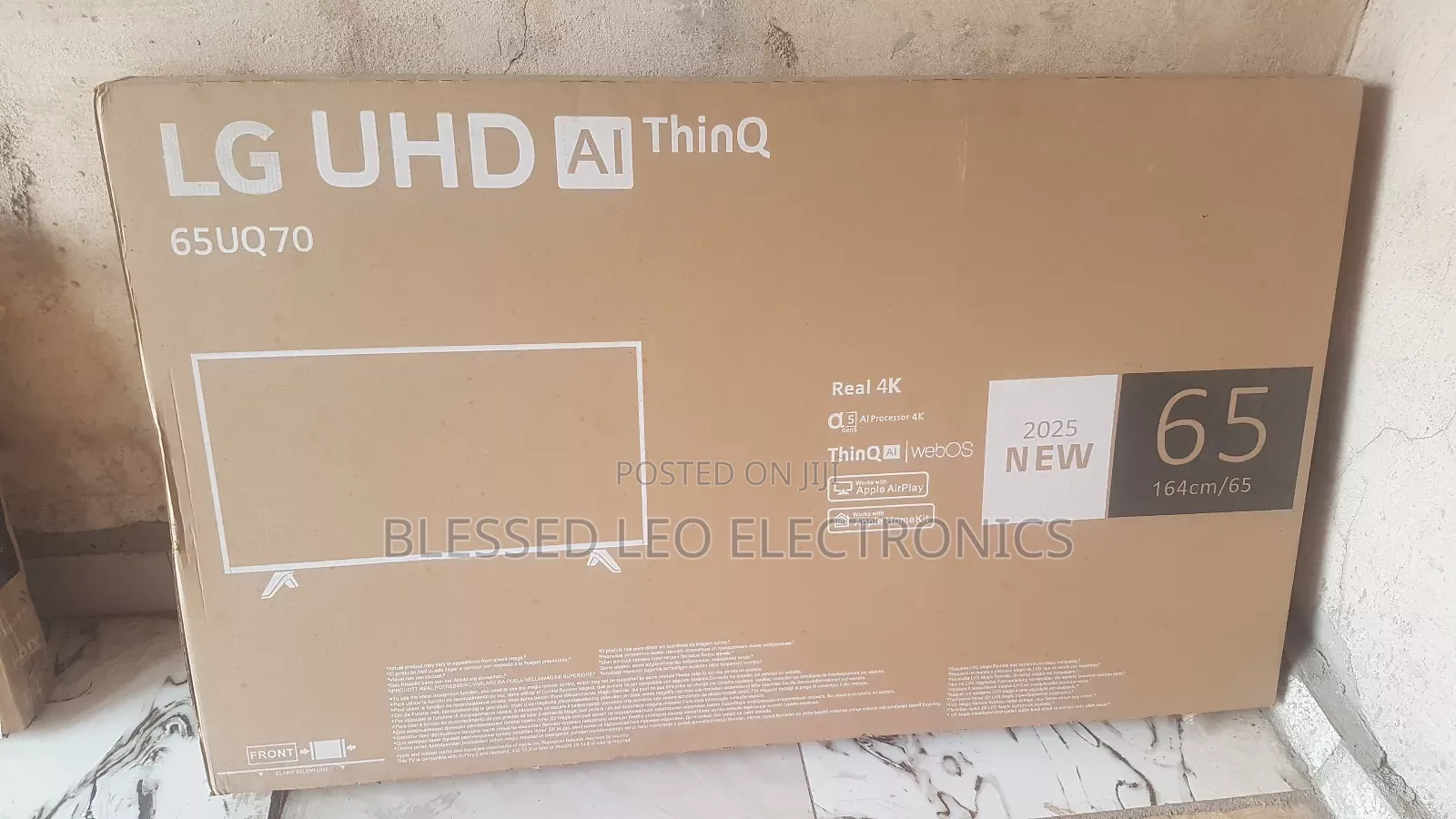 65inches With Inbuilt Bluetooth Netflix Youtube And