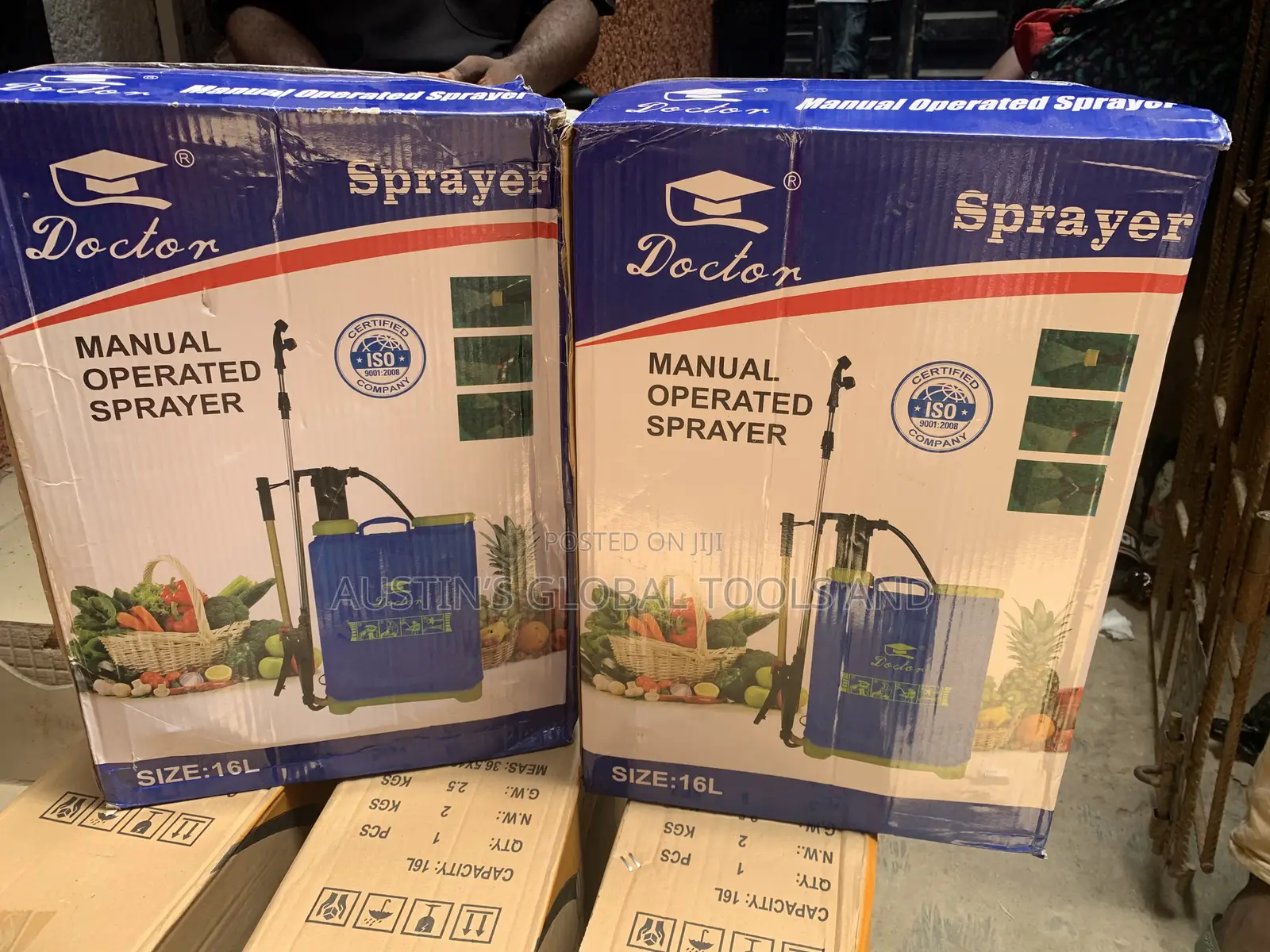 16l Manual Knapsack Sprayer