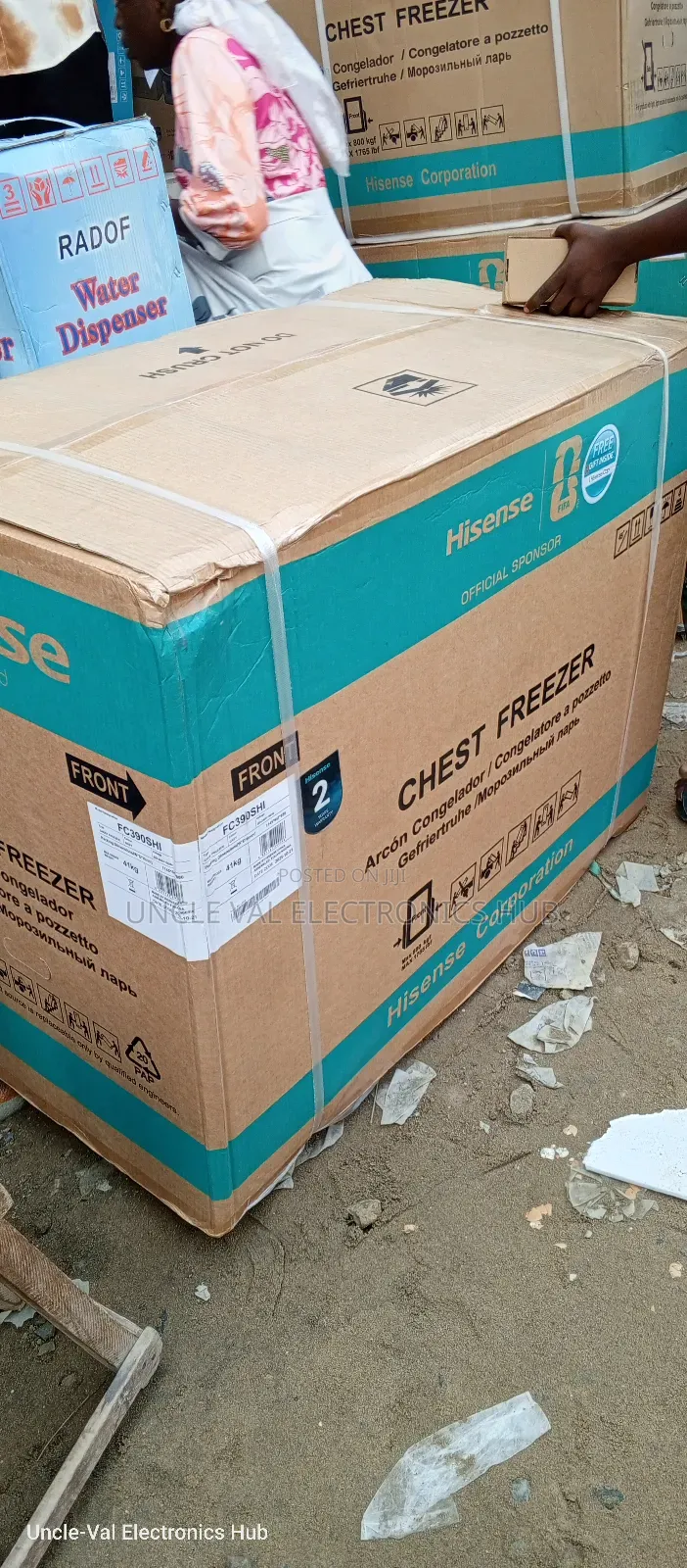 Hisense Inverter Chest Freezer (Fc390shi)