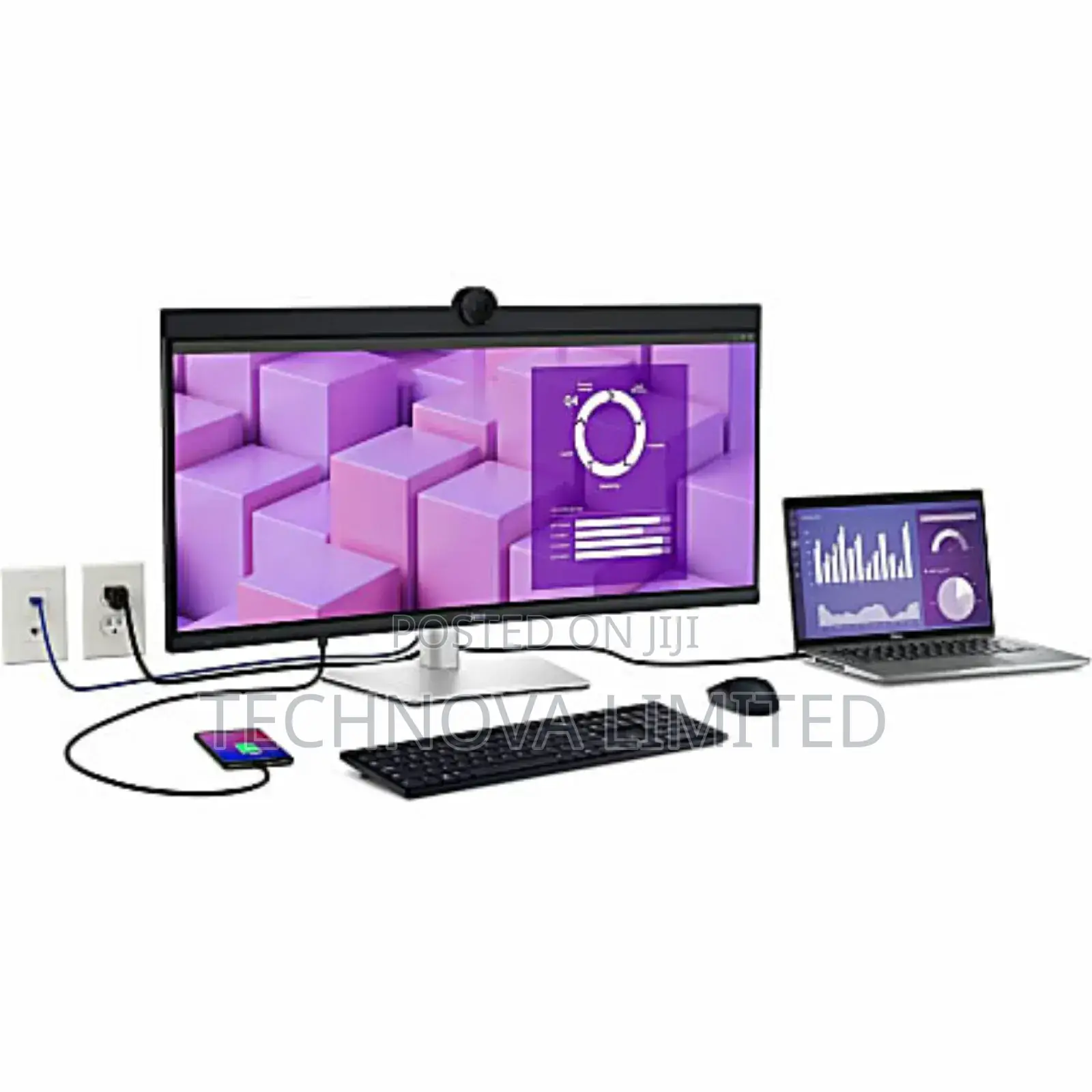 Dell P3424web 34 Curved Video Conferencing Monitor”
