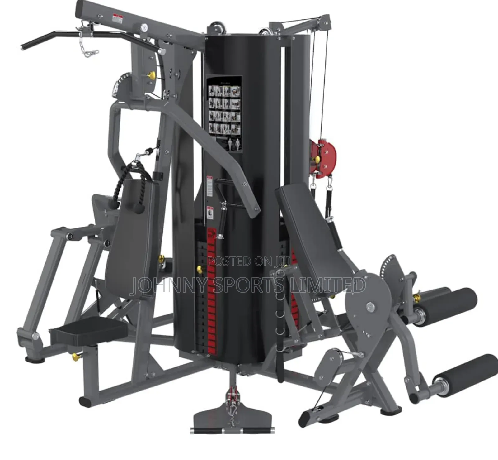 American Fitness Heavy Duty Multi Station Gym
