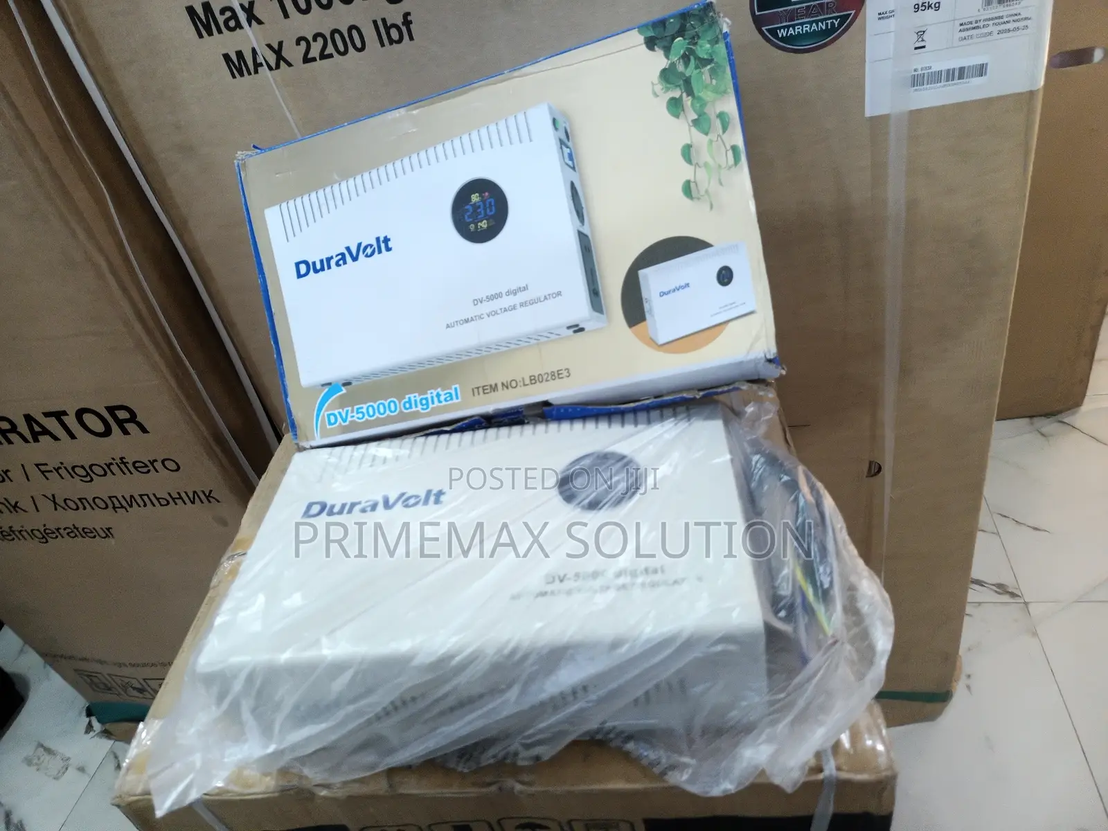 Duravolt 5000w Avr Stabilizer – Wide 100-260v Input Range