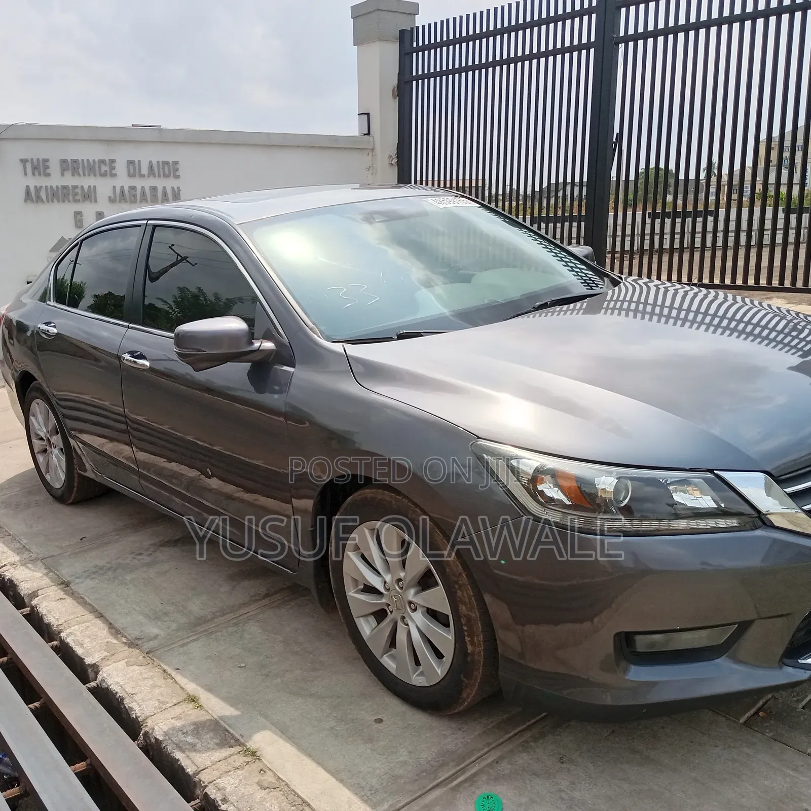 Honda Accord EX 2dr Coupe FWD (2.4L 4cyl 2A) 2013 Gray