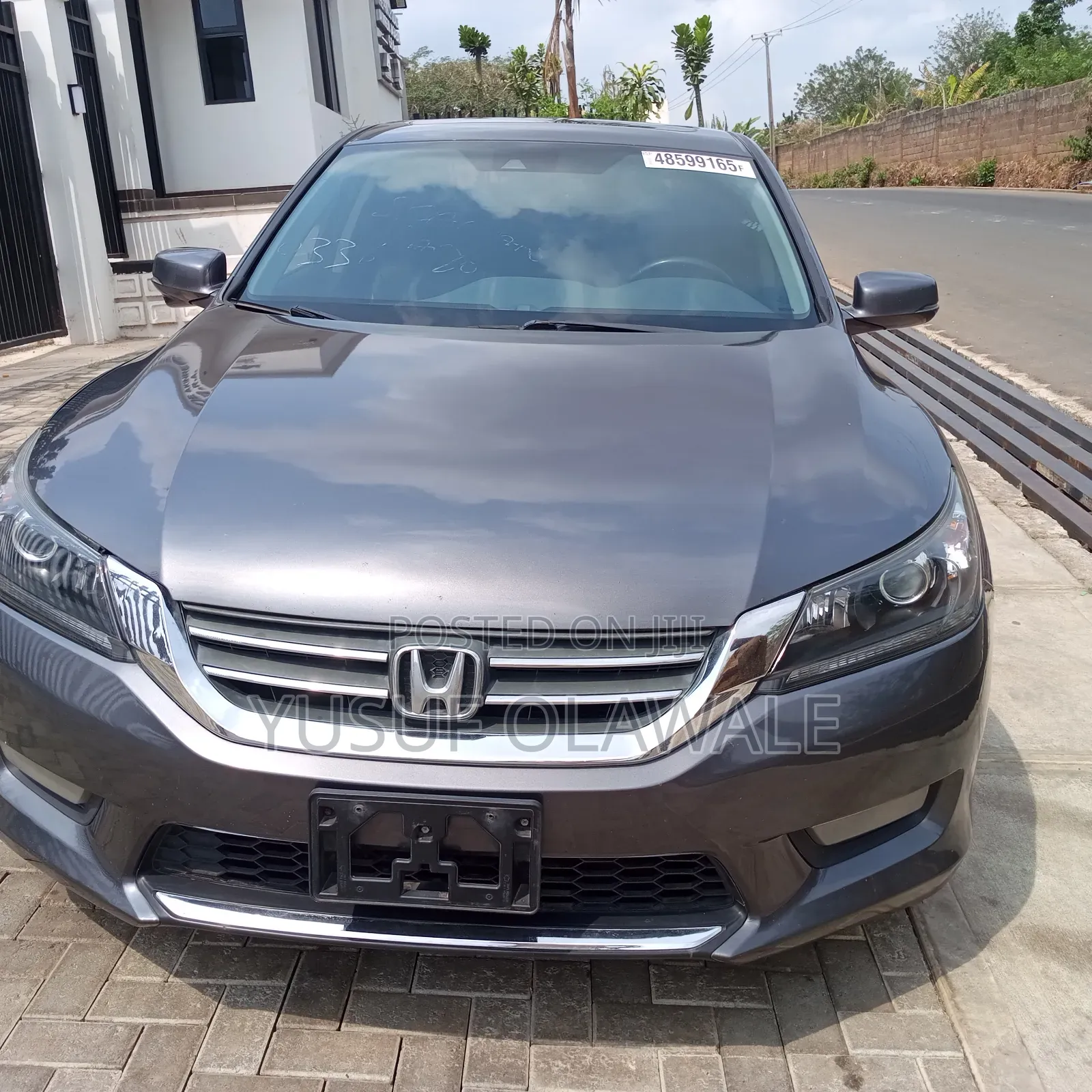 Honda Accord EX 2dr Coupe FWD (2.4L 4cyl 2A) 2013 Gray