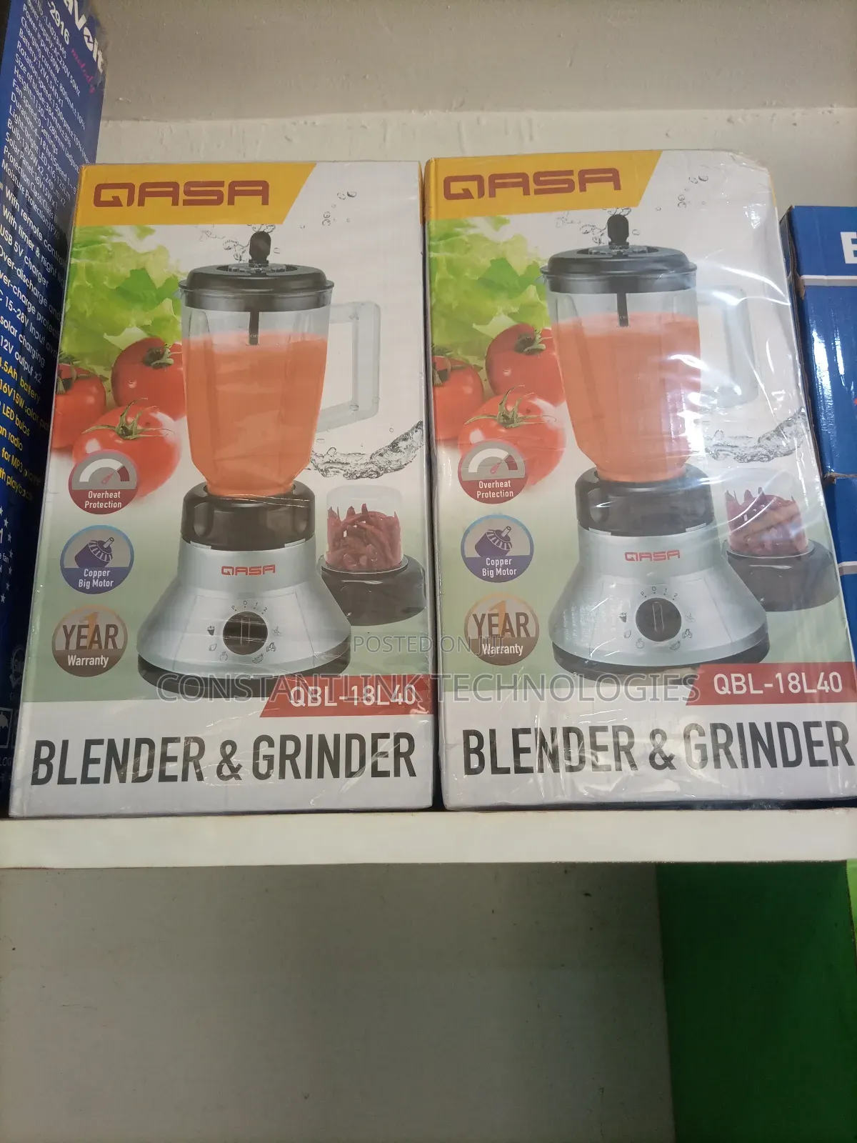 Qasa 1.8l Blender Grinder QBL-18l40