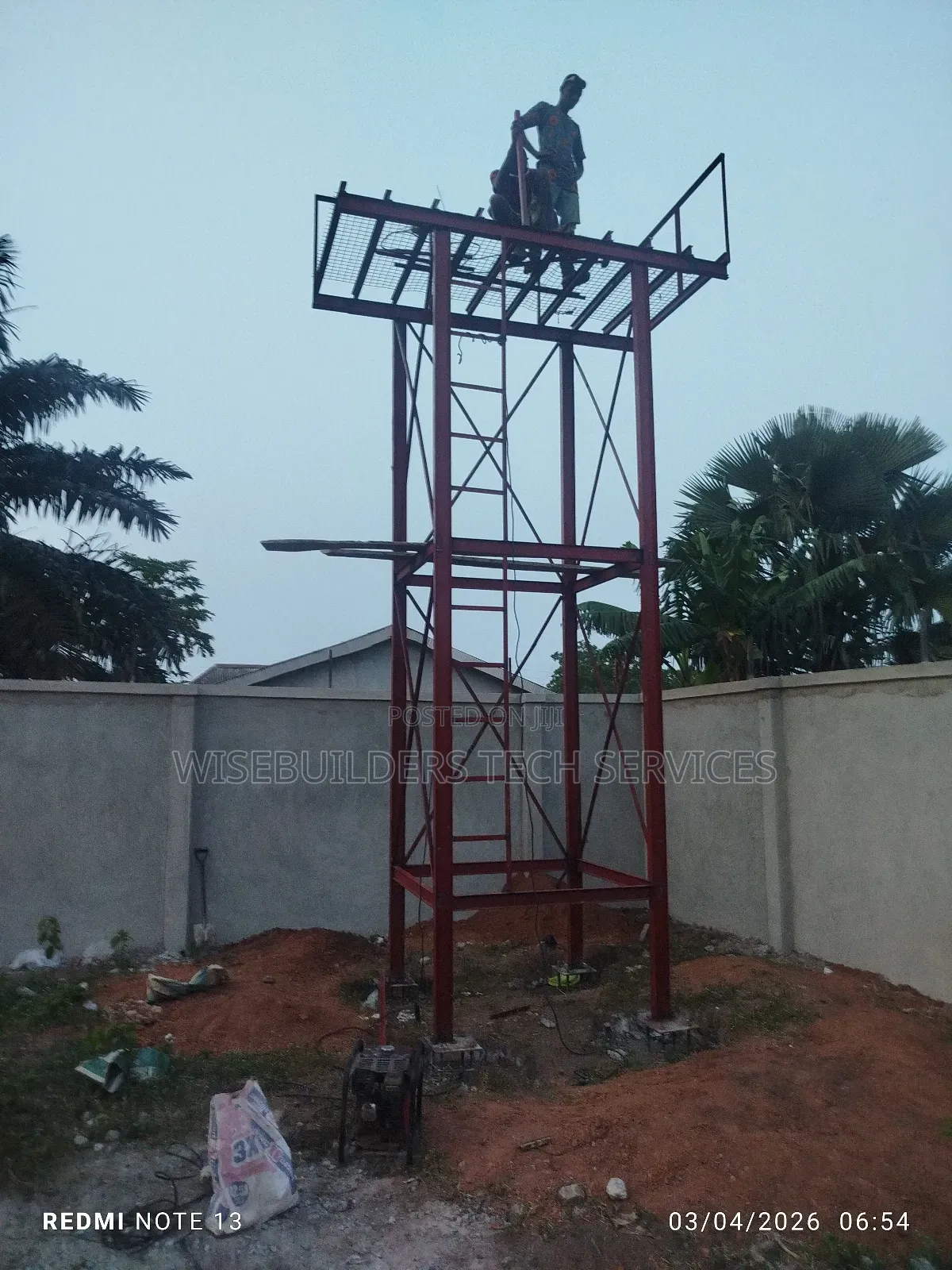 Water Stanchion Stand
