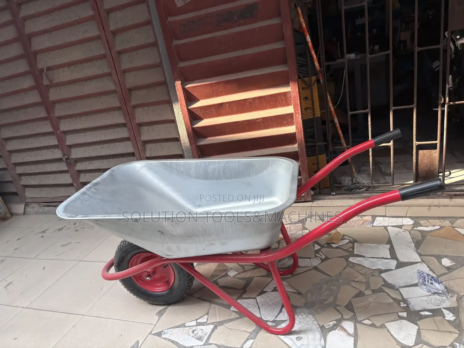 Industrial Steel Wheel Barrow