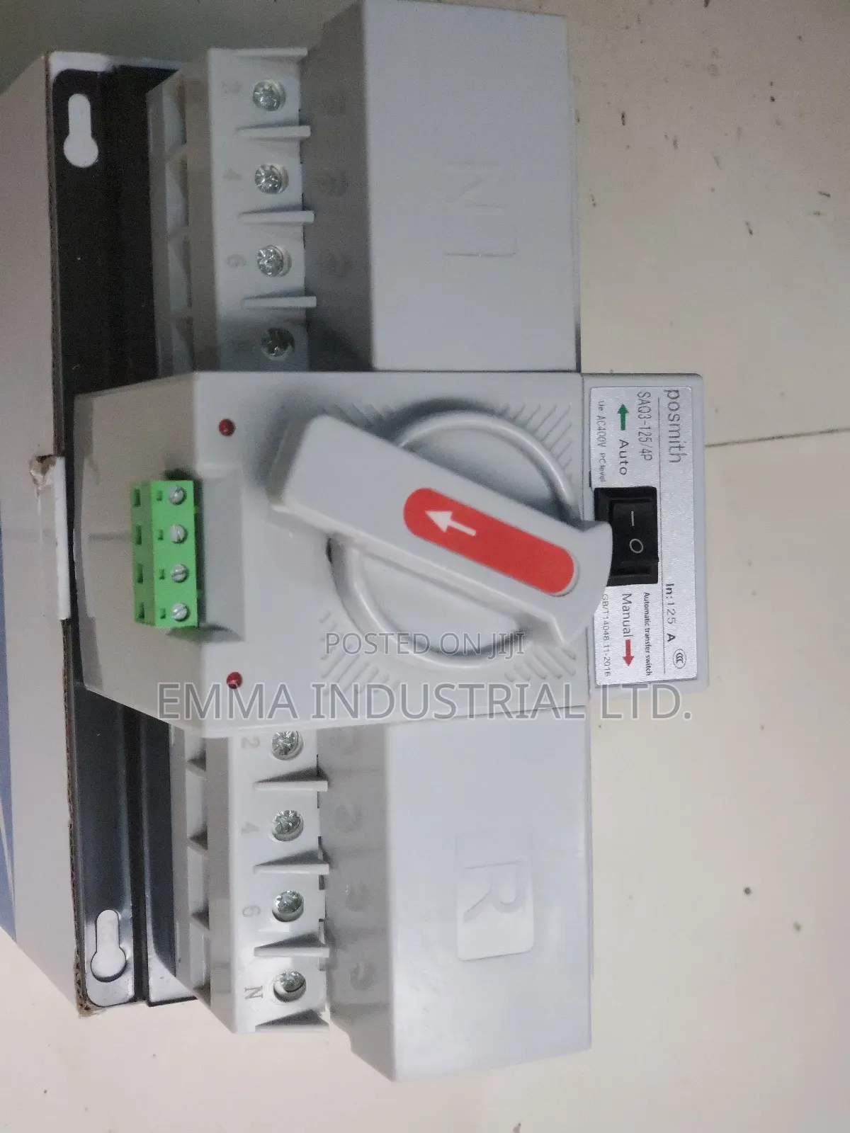 Automatic Change Over 4p 125amp