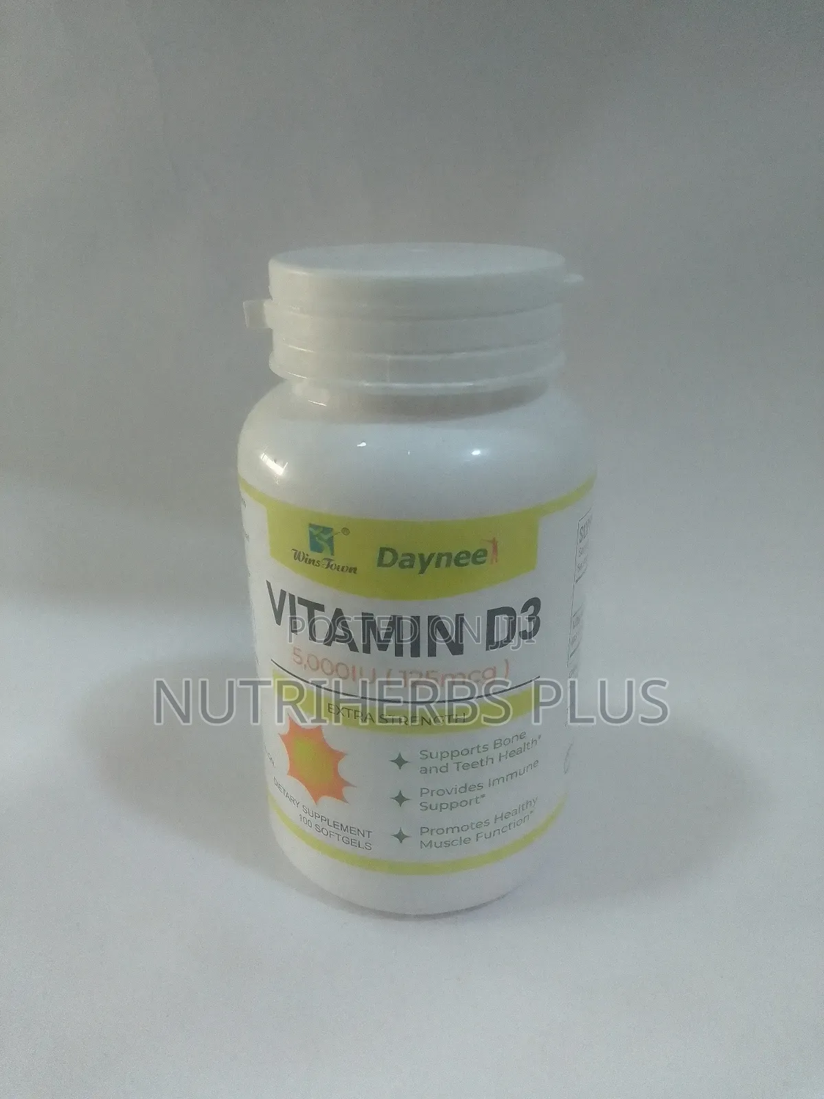 Vitamin D3 : For Bone,Teeth and Immune System Support