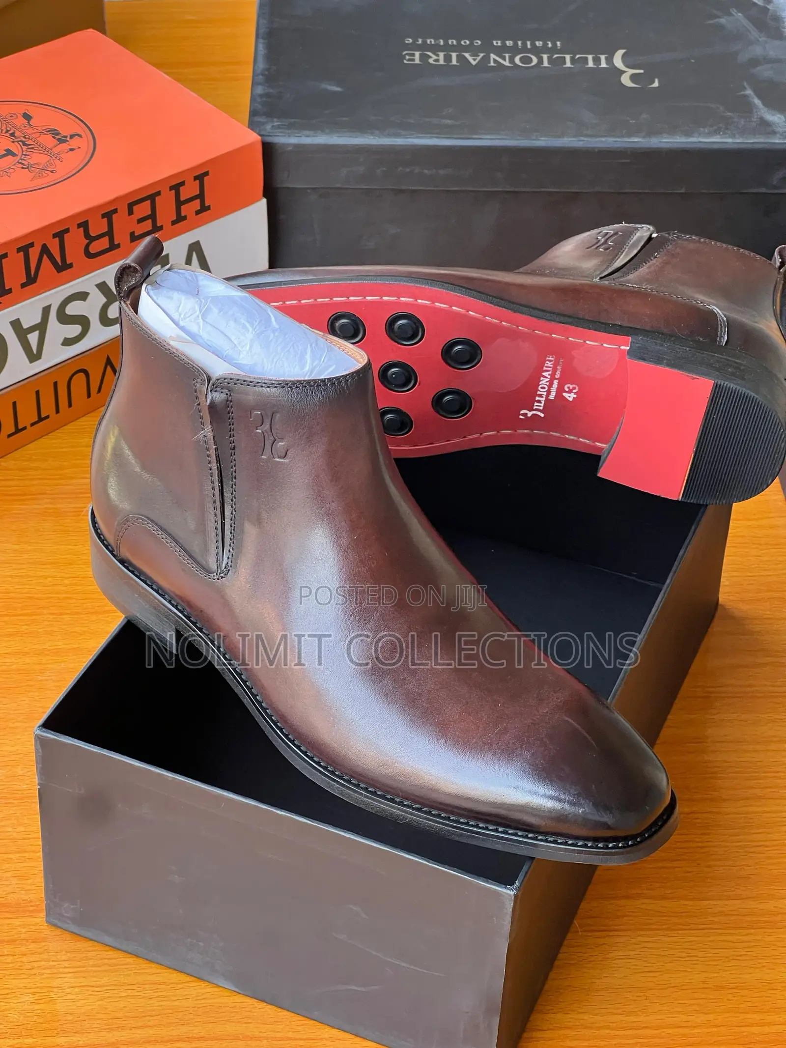 Billionaire High Sole Boots