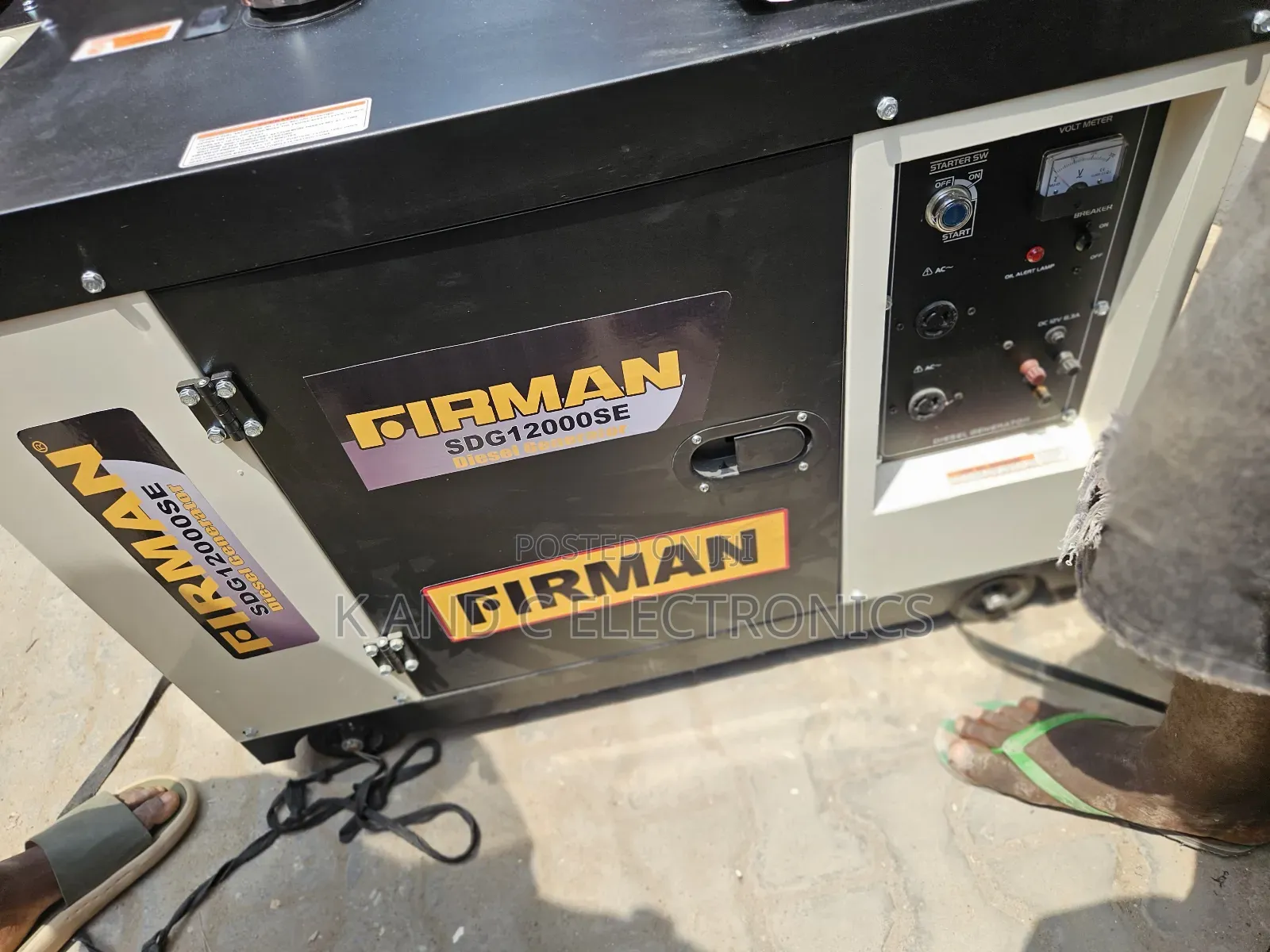 High-Quality Firman 10kva Diesel Soundproof Generator