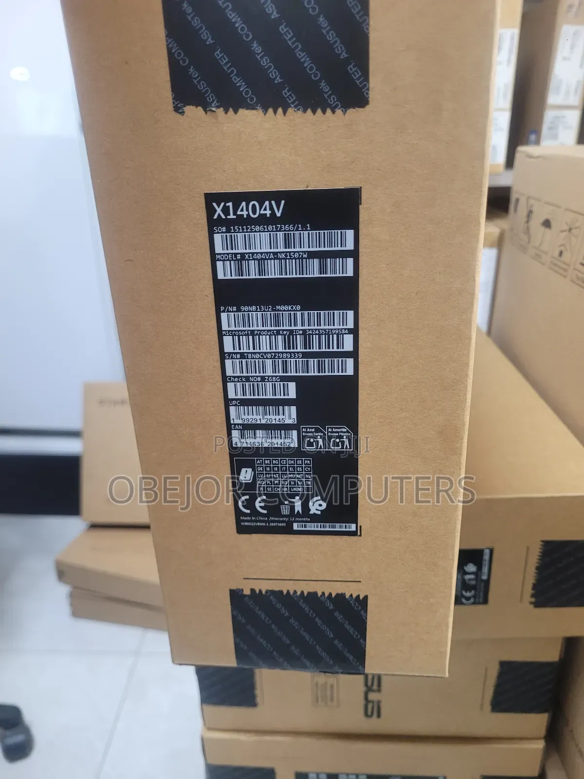 New Laptop Asus 8GB Intel Core i5 SSD 512GB