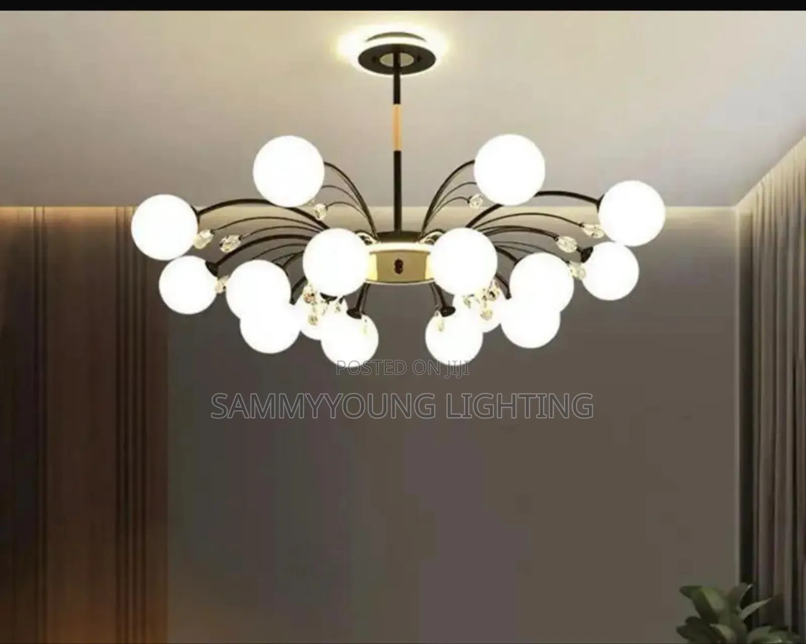 New Modern Glass Nordic Chandelier Light