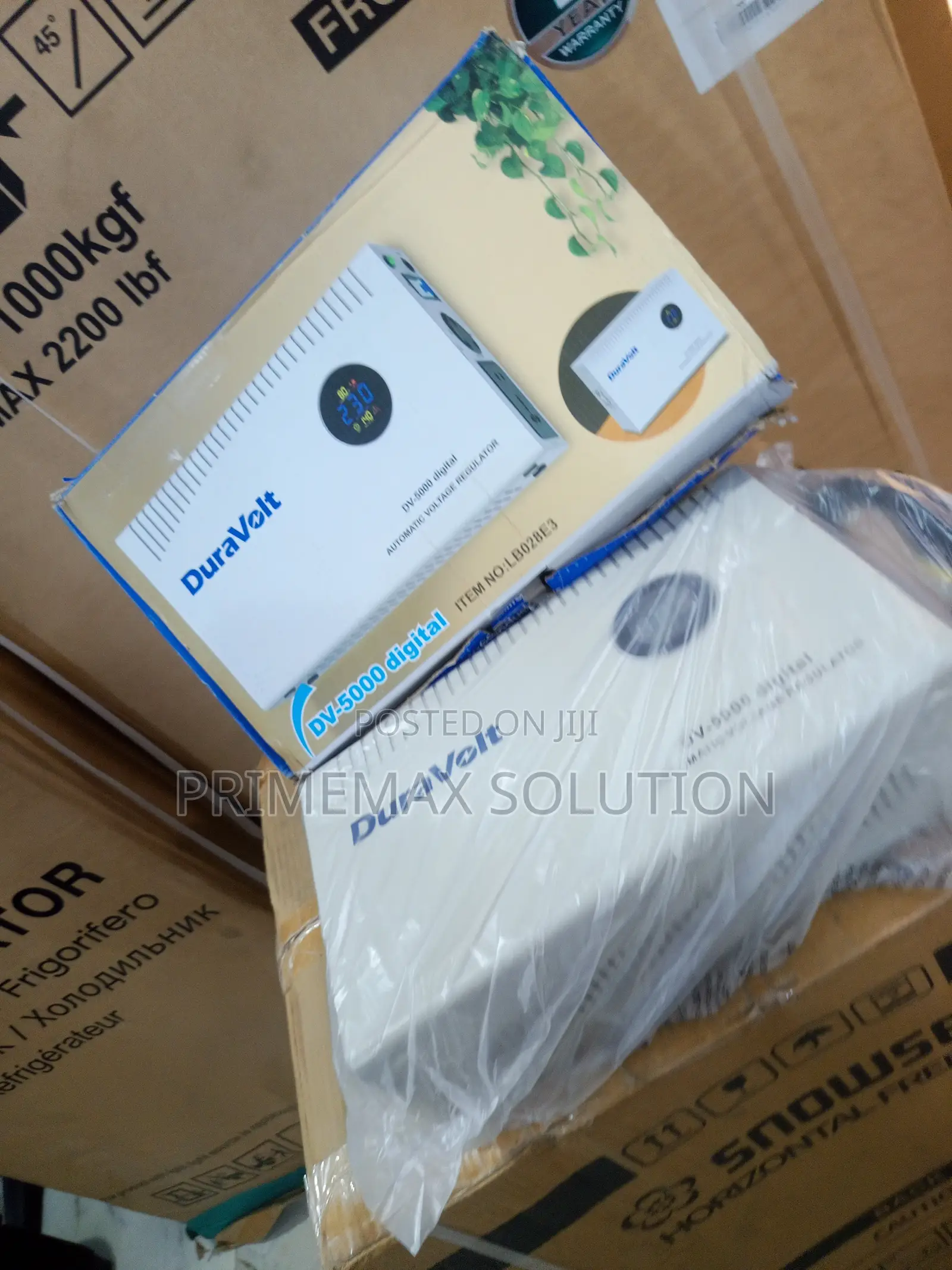 Duravolt 5000w Stabilizer – Input 120-285v, Output 230v Stable