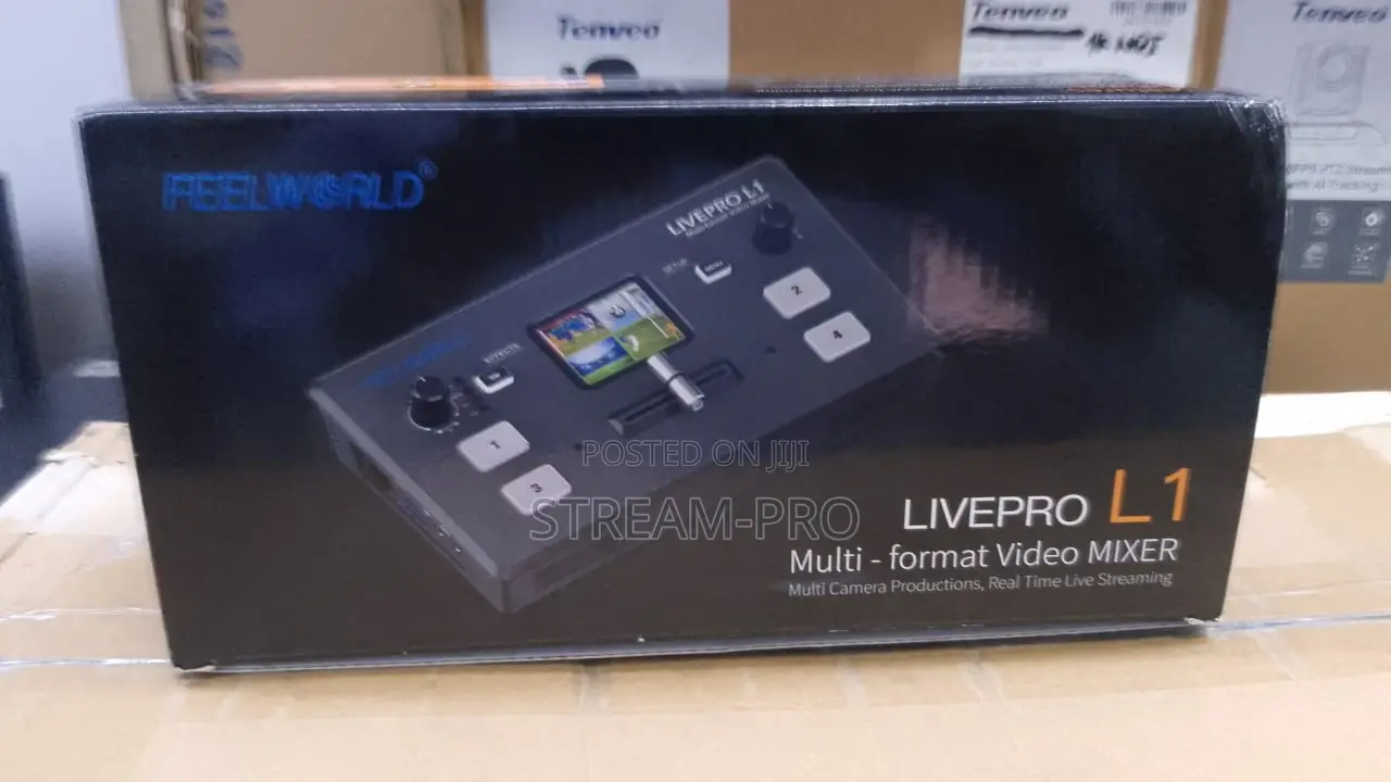 Feelworld Live Pro L1 V1 Quad Hdmi Multi-Format Mixer Switcher