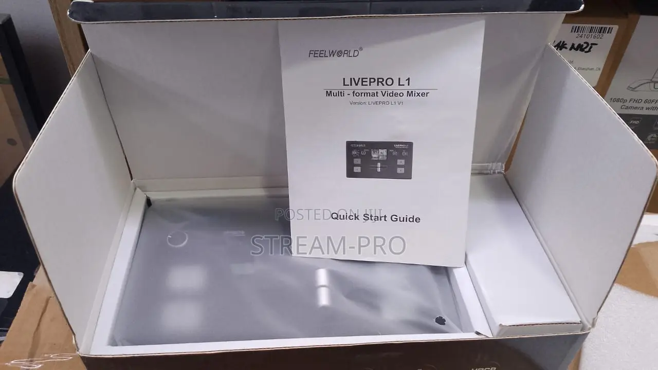 Feelworld Live Pro L1 V1 Quad Hdmi Multi-Format Mixer Switcher
