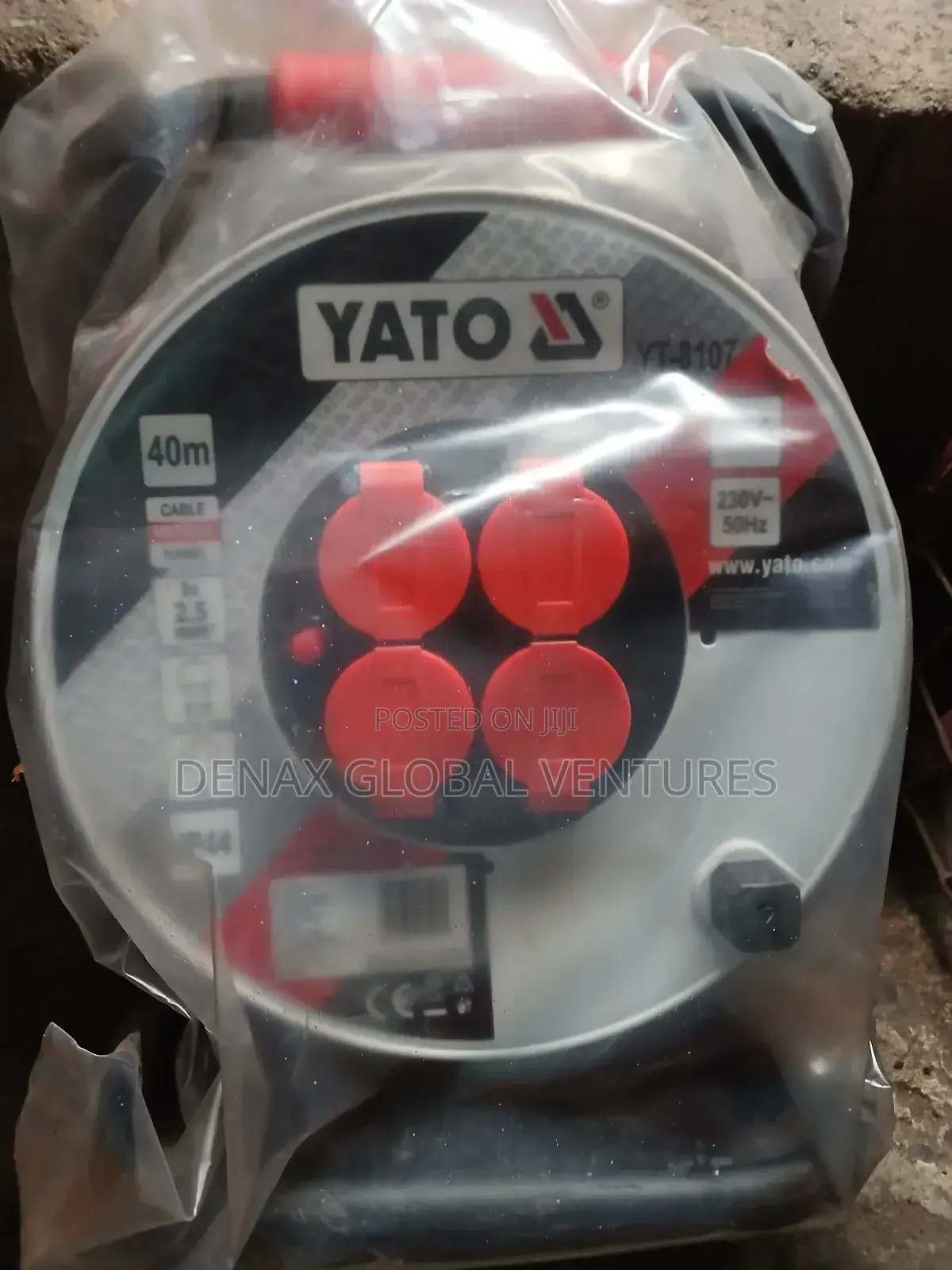 2.5mm × 40m Yato Extension Cable Reel