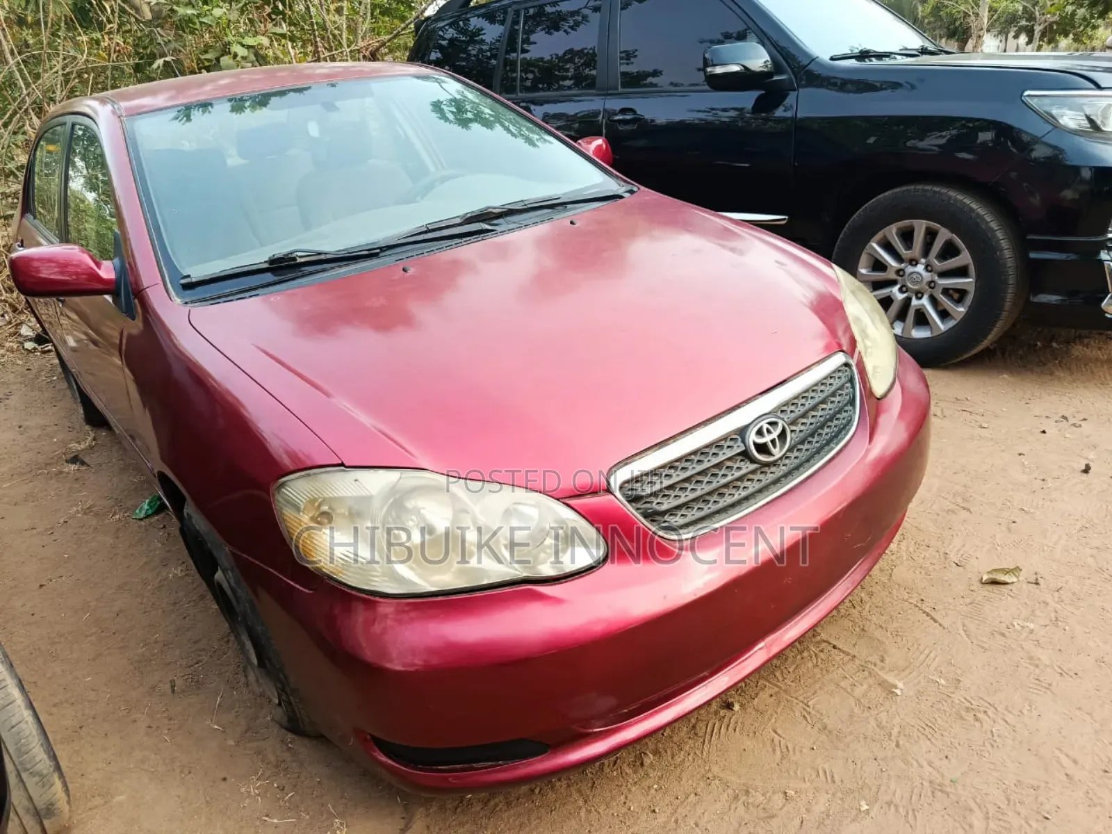 Toyota Corolla 2005 Red