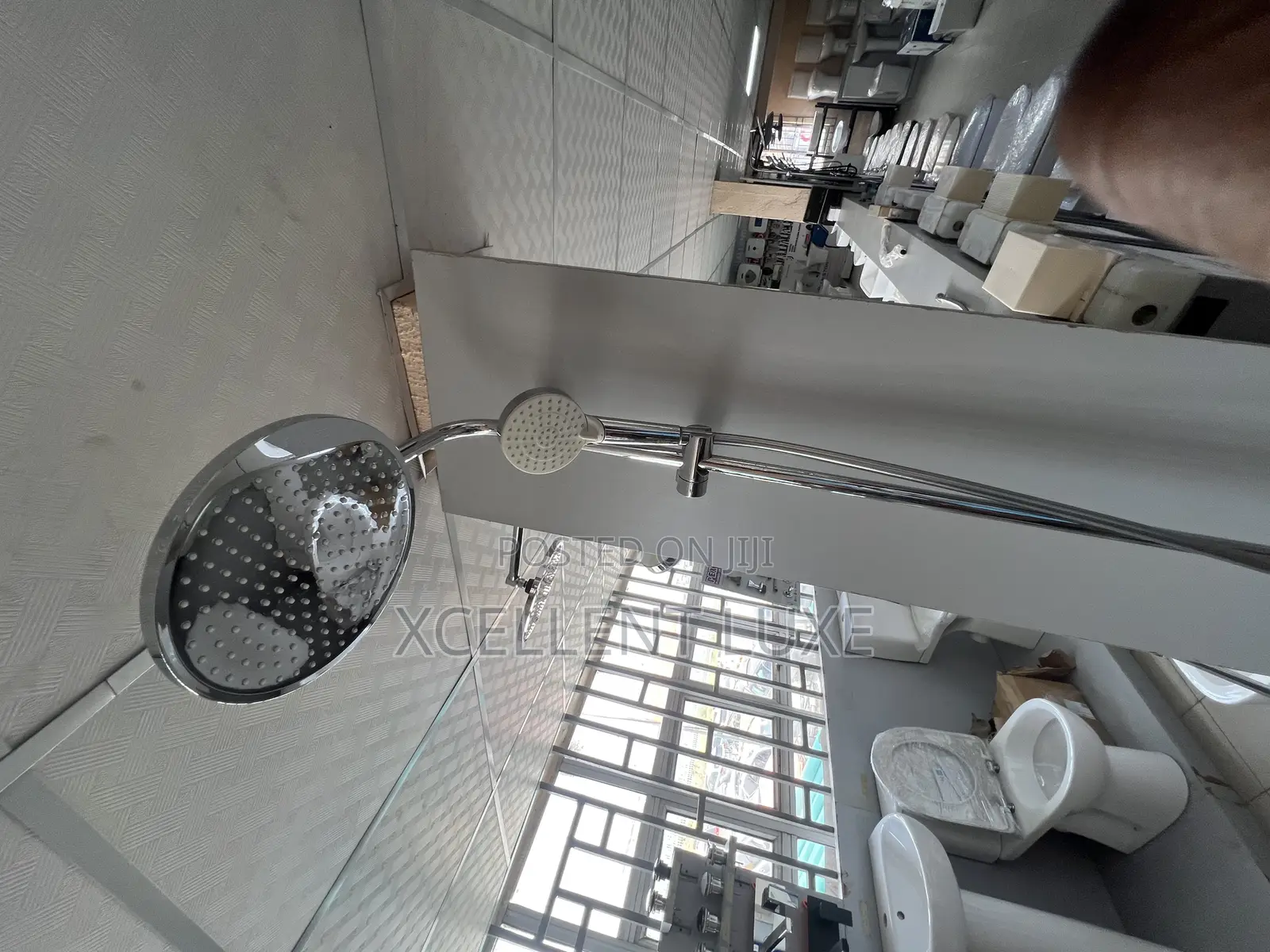 Hansgrohe Thermostatic Chrome Shower Mixer Set