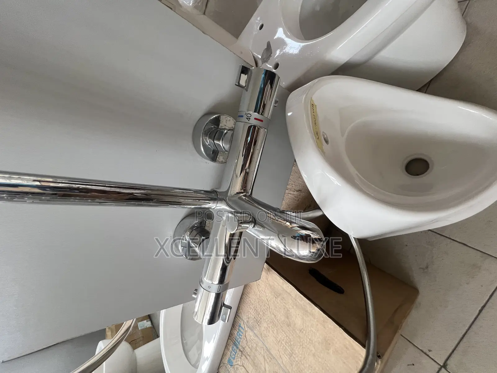 Hansgrohe Thermostatic Chrome Shower Mixer Set