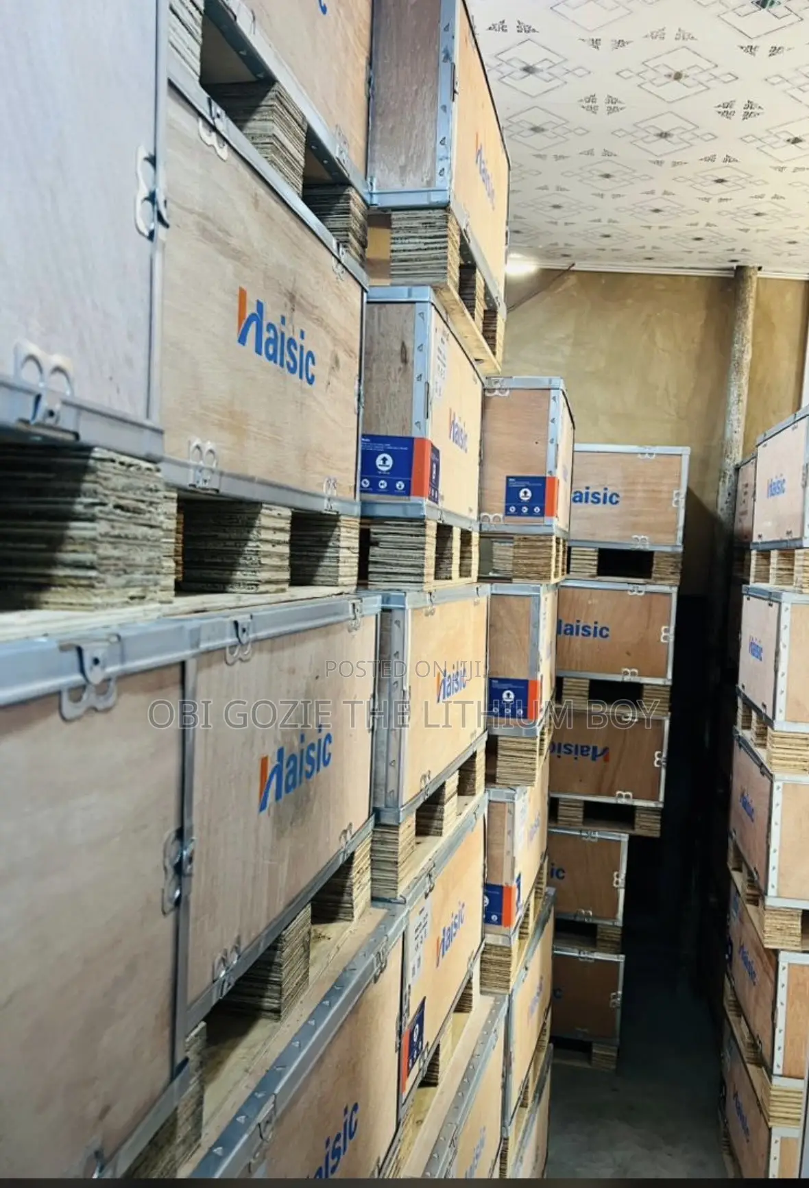 15kwh Haisic Solar Lithium Battery. Best Importer and Distributor