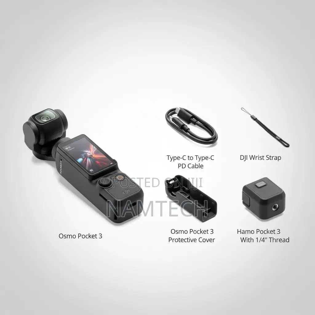 Dji Osmo Pocket 3 - Stabilized Handheld Gimbal Camera