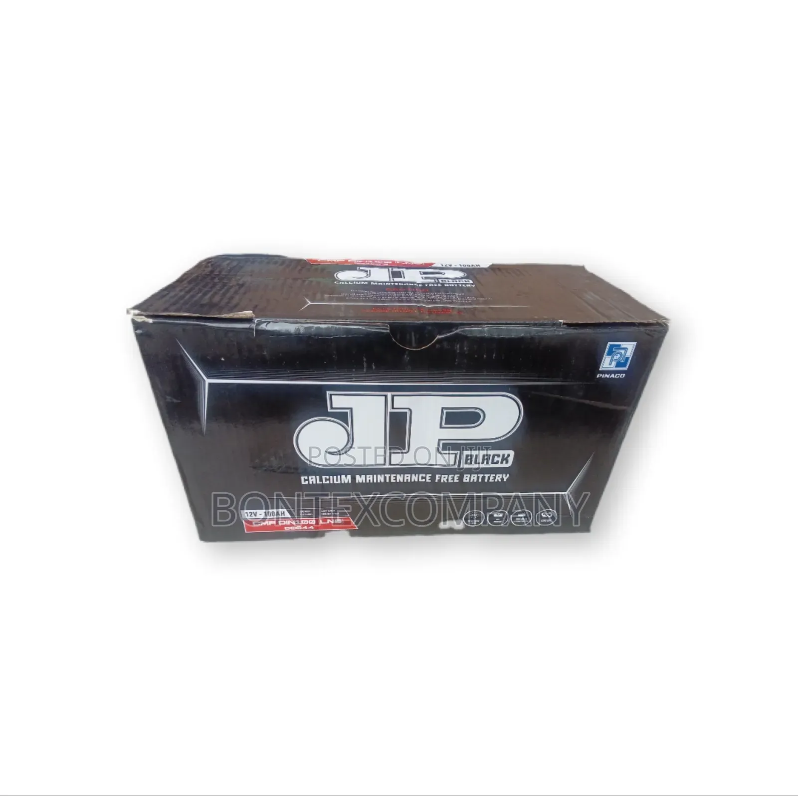 Jp Black 100ah Calcium Maintenance-Free Battery (12v)