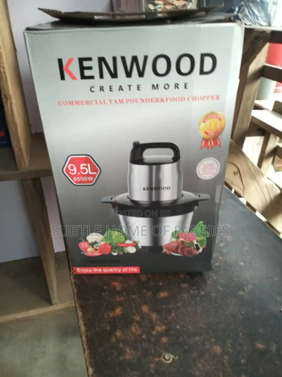 Kenwood Yam Pounder With Double Speed - 9l