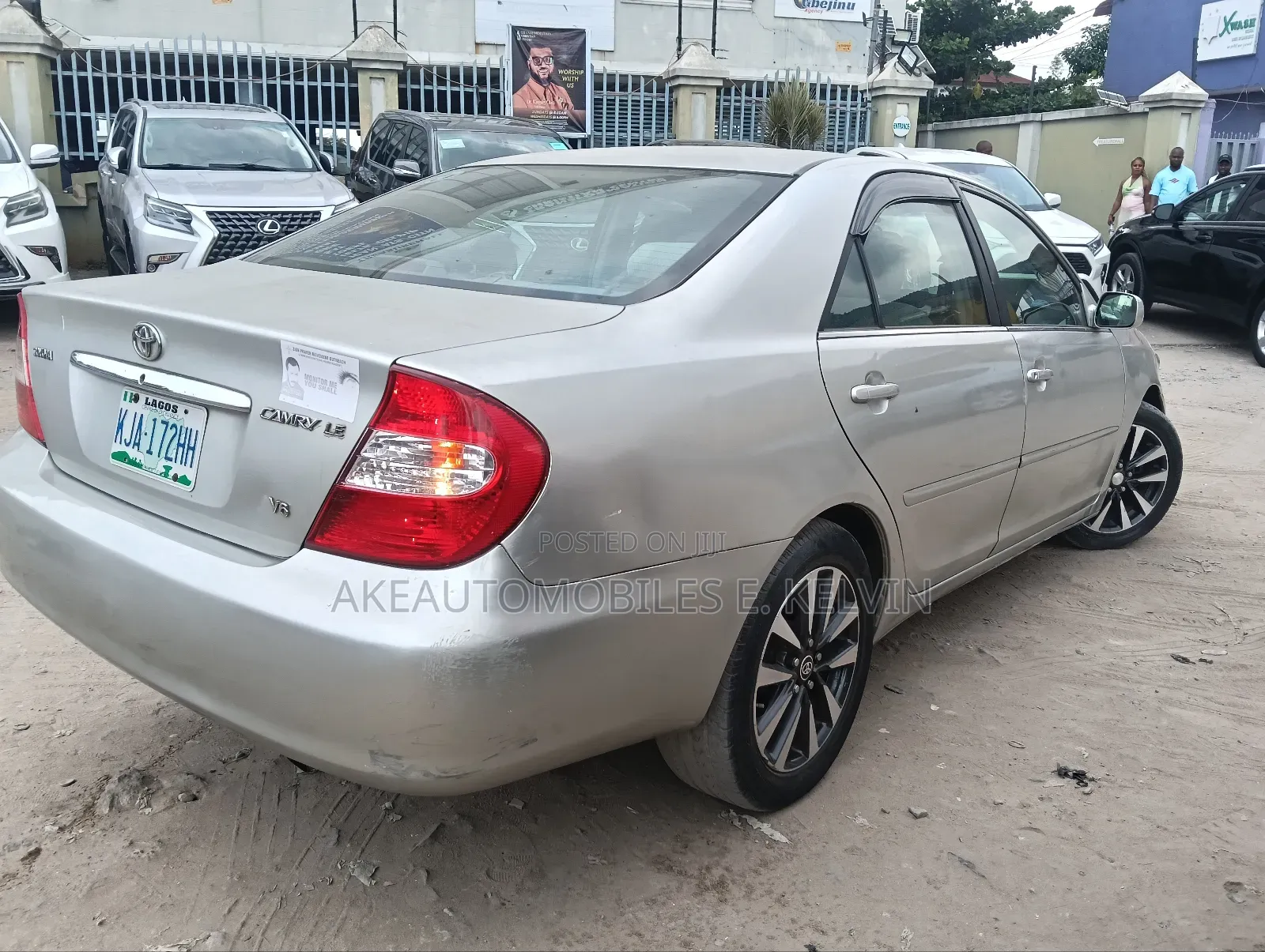 Toyota Camry LE V6 4dr Sedan (3.0L 6cyl 4A) 2003 Silver