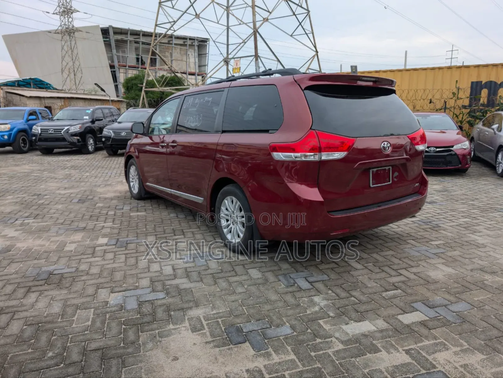 Toyota Sienna 2014 Burgundy