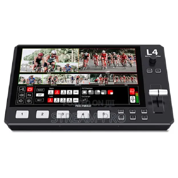 Feelworld L4 Hdmi Livestream Switcher With 10.1" LCD Monitor