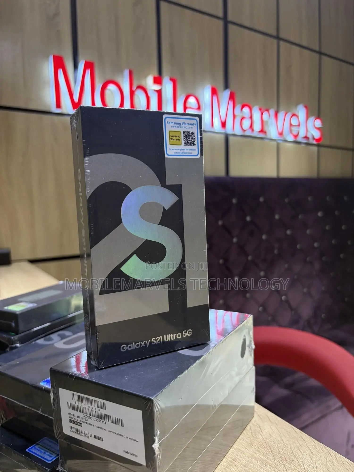 New Samsung Galaxy S21 Ultra 5G 256 GB Silver