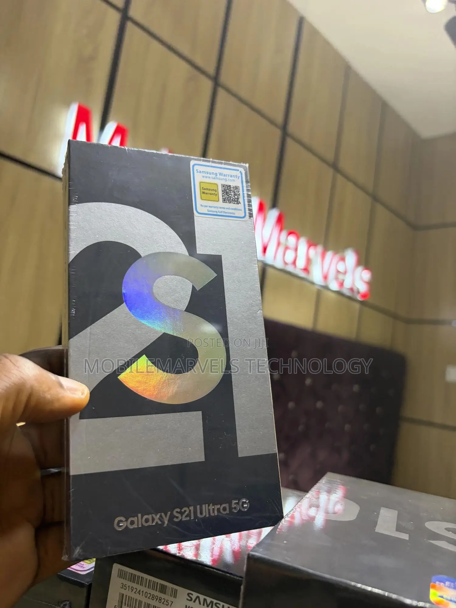 New Samsung Galaxy S21 Ultra 5G 256 GB Silver