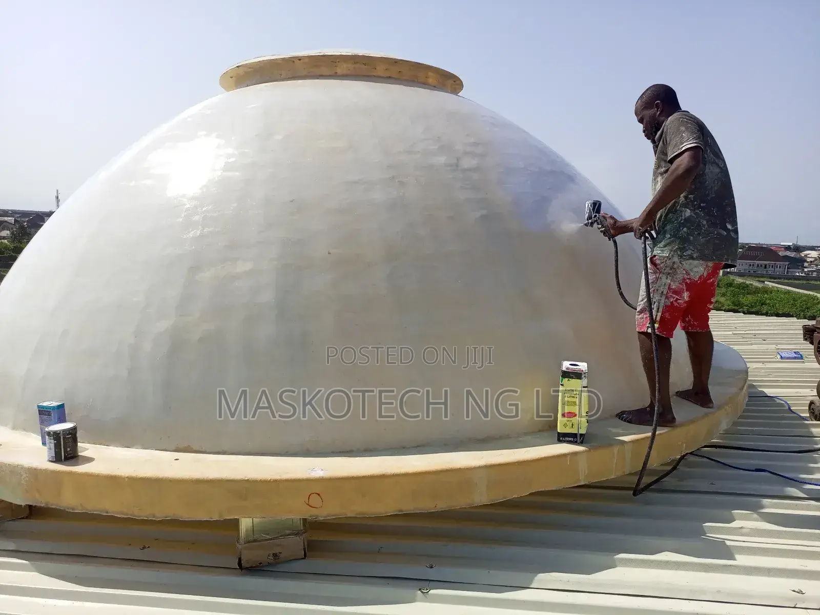 Fiberglass Tank Coating