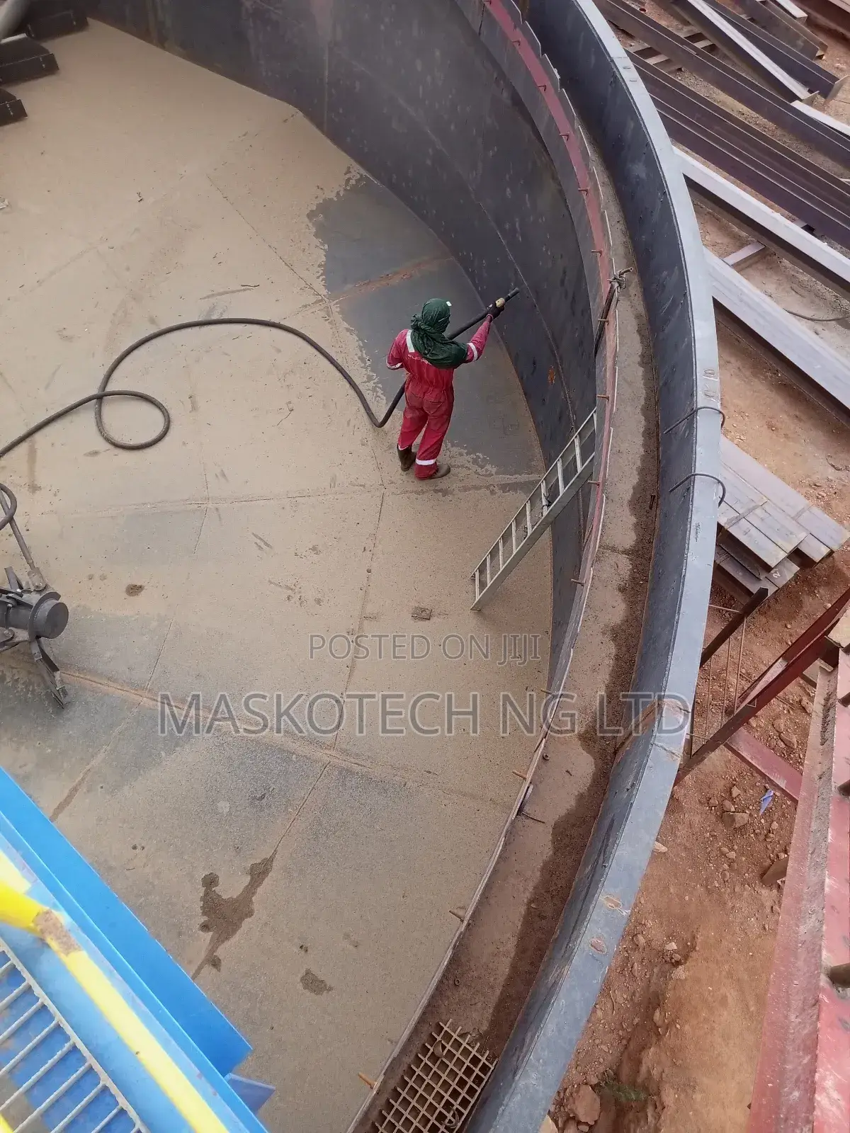 Fiberglass Tank Coating