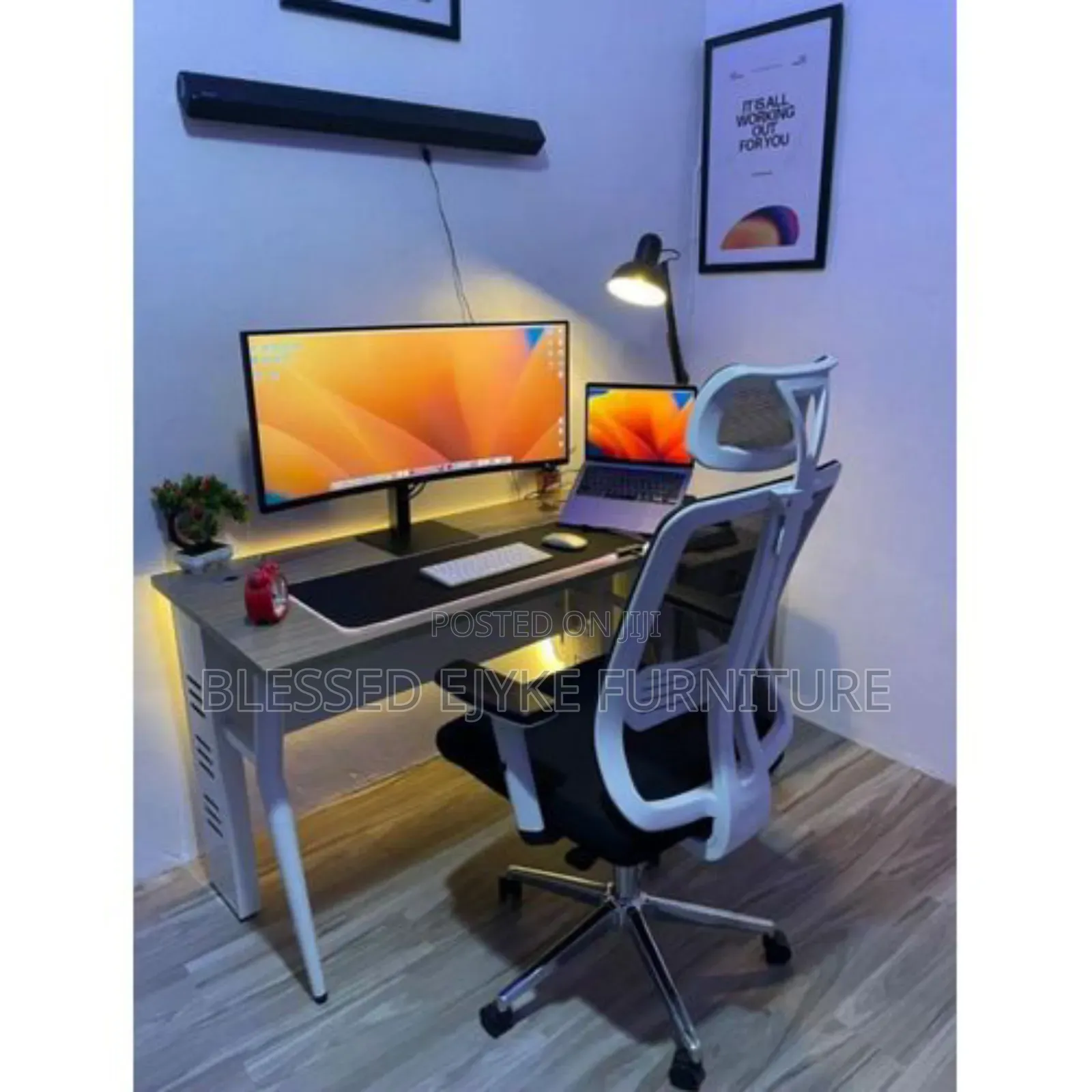 A Set of Office Table With Office Executive Chair
₦ 370,000
