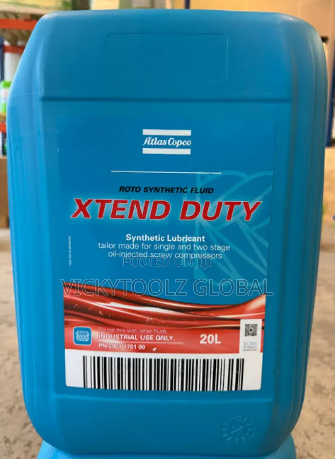 Atlas Copco Roto Synthetic Fluid Xtend Duty 20l