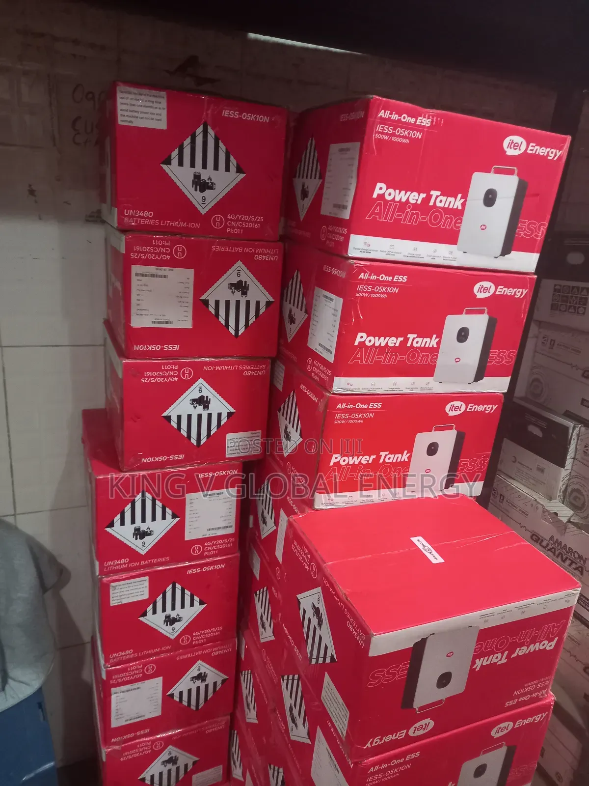 Itel All in One Ess Power Tank 500w/1000wh
