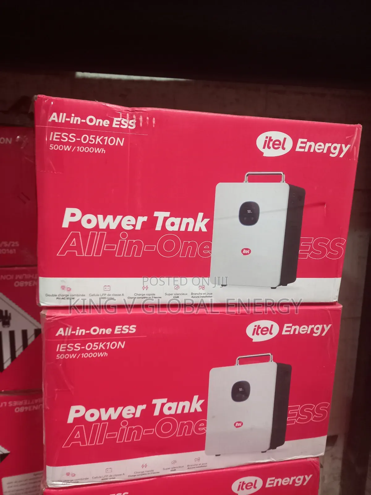 Itel All in One Ess Power Tank 500w/1000wh