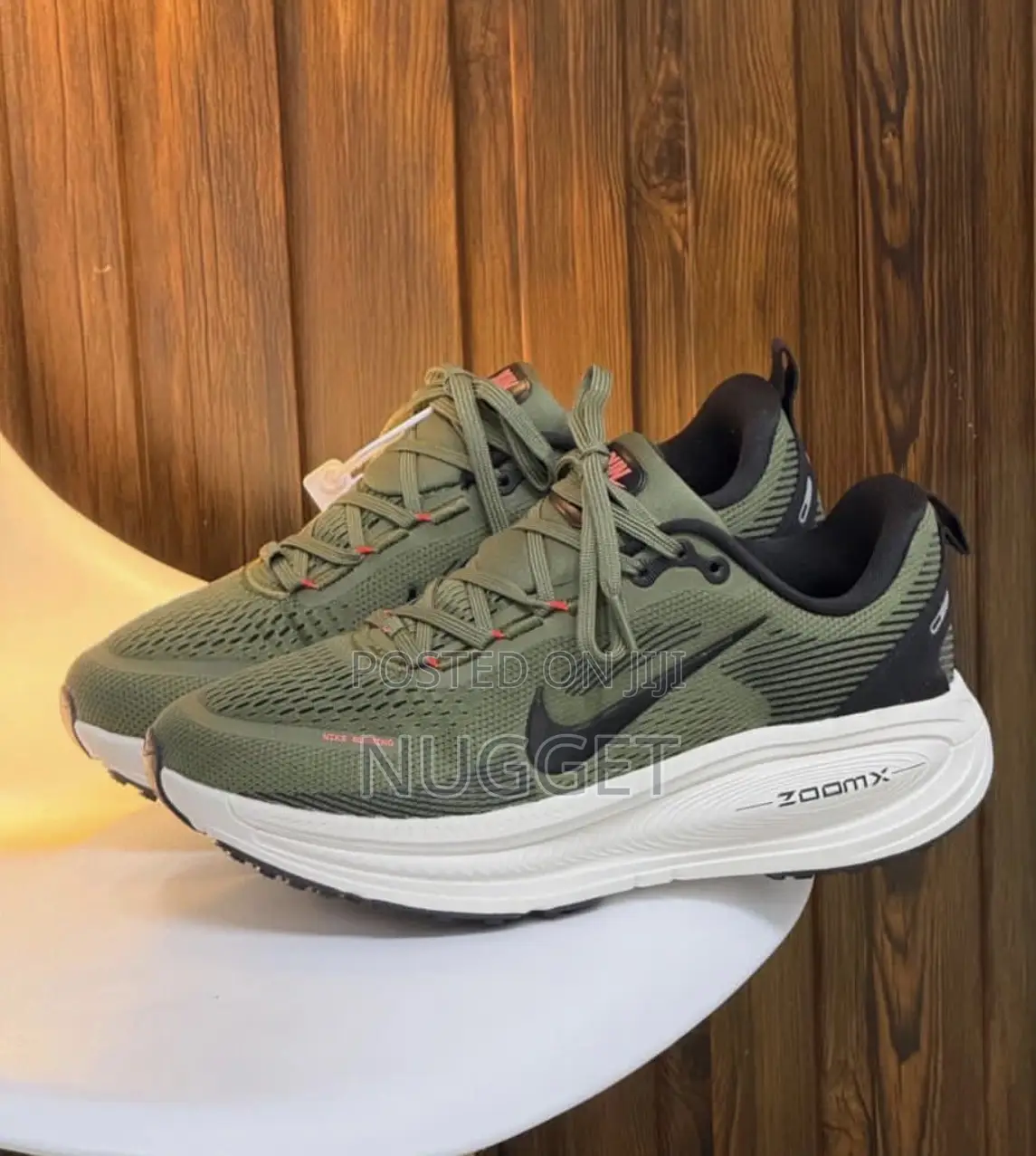 Nike Zoomx Amy Green Colour Way Sneakers