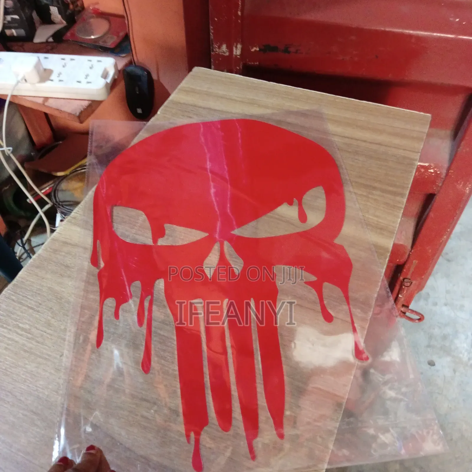 Red Stickers Available for Sale