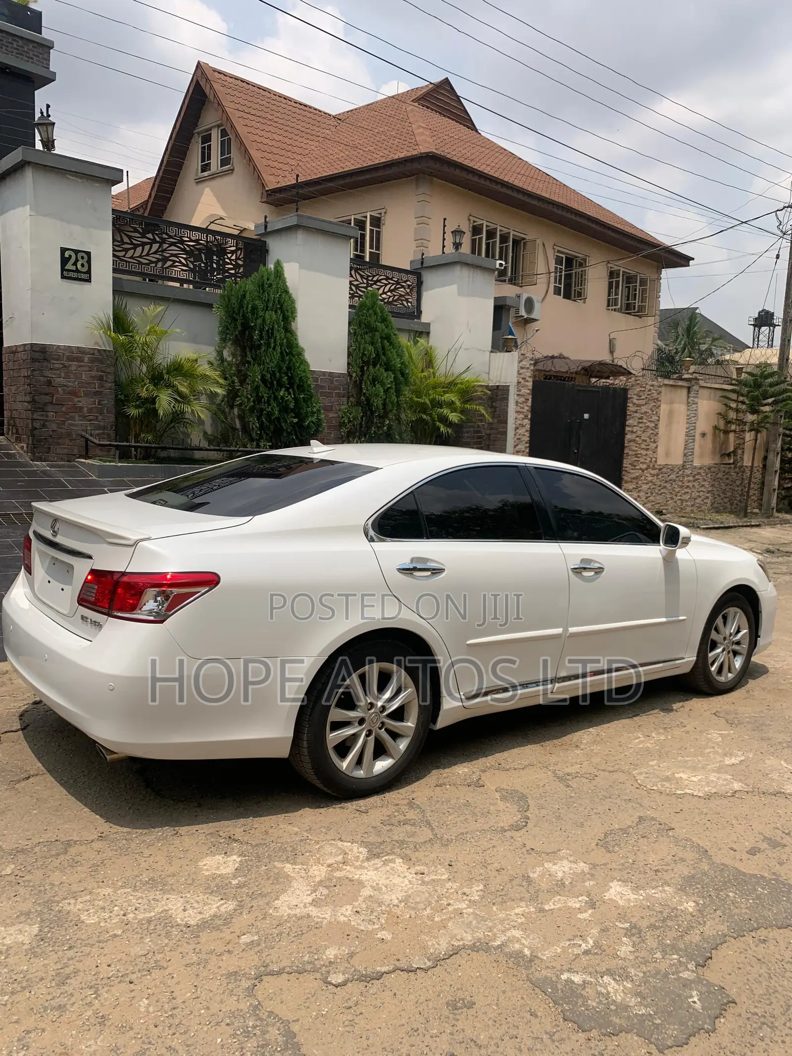 Lexus ES 350 2012 White